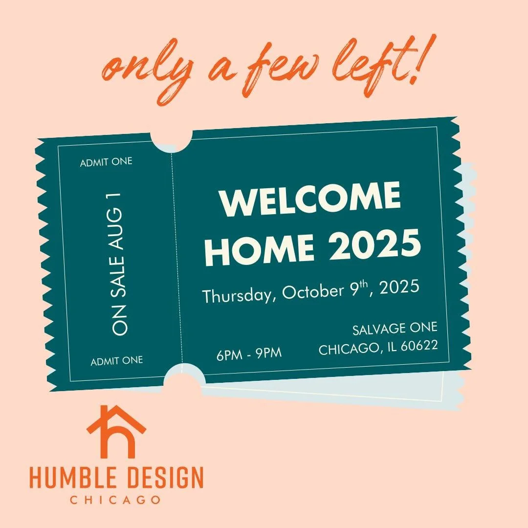 🎟 Get your tickets while supplies last for our annual Welcome Home event, which is taking place on Thursday, October 9th from 6PM - 9PM at @salvageone , located in Chicago's West Town neighborhood. Join us for a night of delicious food &amp; beverag
