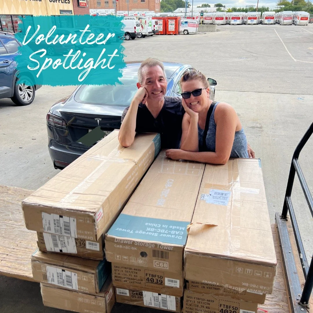 📣 A huge shout out to our Humble volunteers, Fred &amp; Mary Beth, for their incredibly generous donation of 10 new dressers from Amazon, with 4 more on the way! When they heard that we were running low on dressers in the Humble Design Chicago wareh