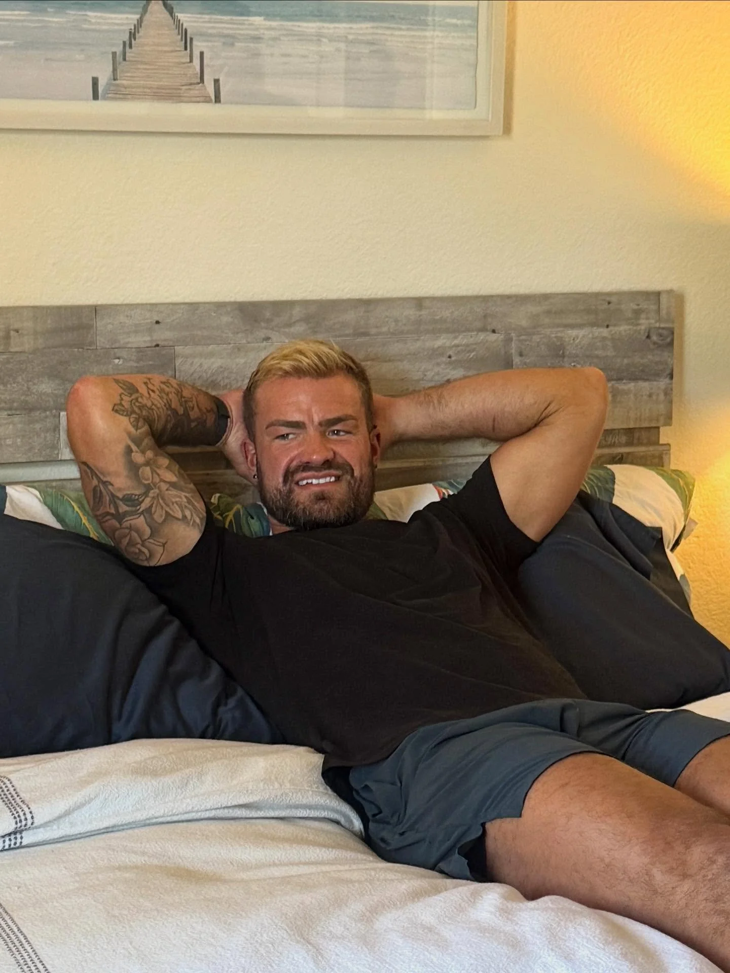 🧡Welcome Home Andrew🧡
This Wednesday we were deeply moving to see Andrew, a tall gentle giant of a veteran walk into his new home and become overwhelmed with emotion! 
Our HumbleDesign team had spent the morning arranging furniture and debating w