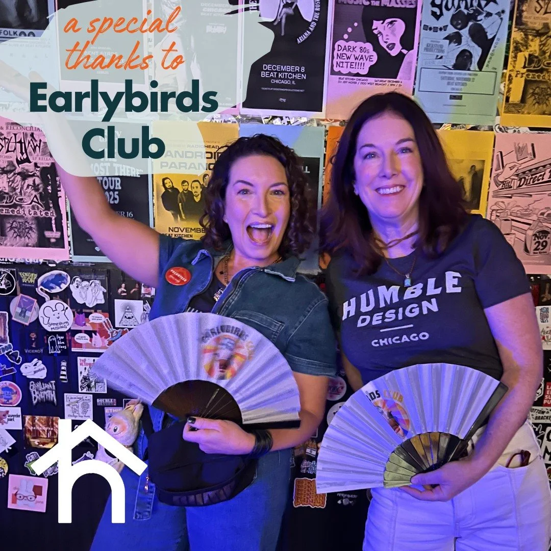 Huge thanks to the @earlybirds_club  for their recent dance party event, for which they donated 10% of ticket sales to support the work we do at Humble Design Chicago! We truly appreciate your generosity and thank you for dancing with purpose 💃🕺❤️ 