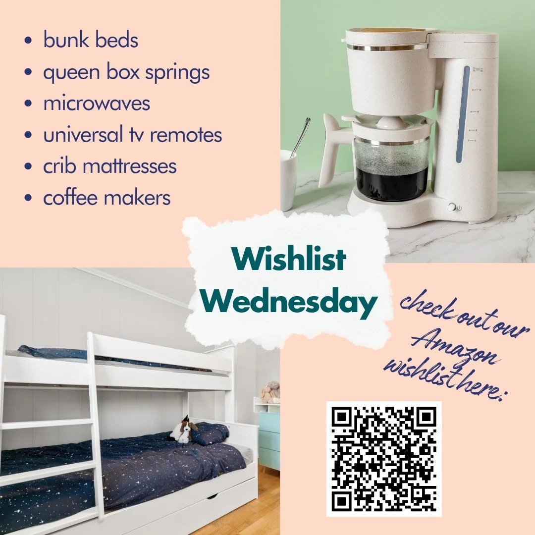 💛 We're back with another Wishlist Wednesday 💛

🛏 We are still in need of bunk beds for upcoming decos, and we are down to our last queen box spring at the Humble Design Chicago warehouse! Other inventory items in need of a restock include microwa