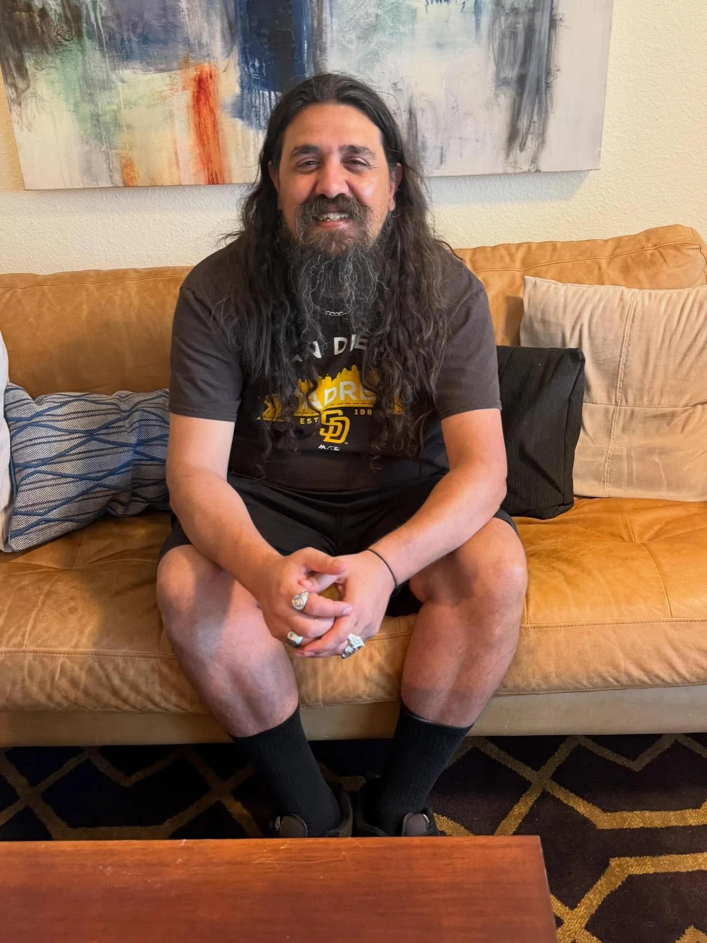 🧡 Welcome Home, Stephen 🧡

This week our Humble Design team welcomed Stephen into his newly finished home. After years of homelessness, three years in shelters, and months recovering from cancer-related health issues, he finally has a place where h