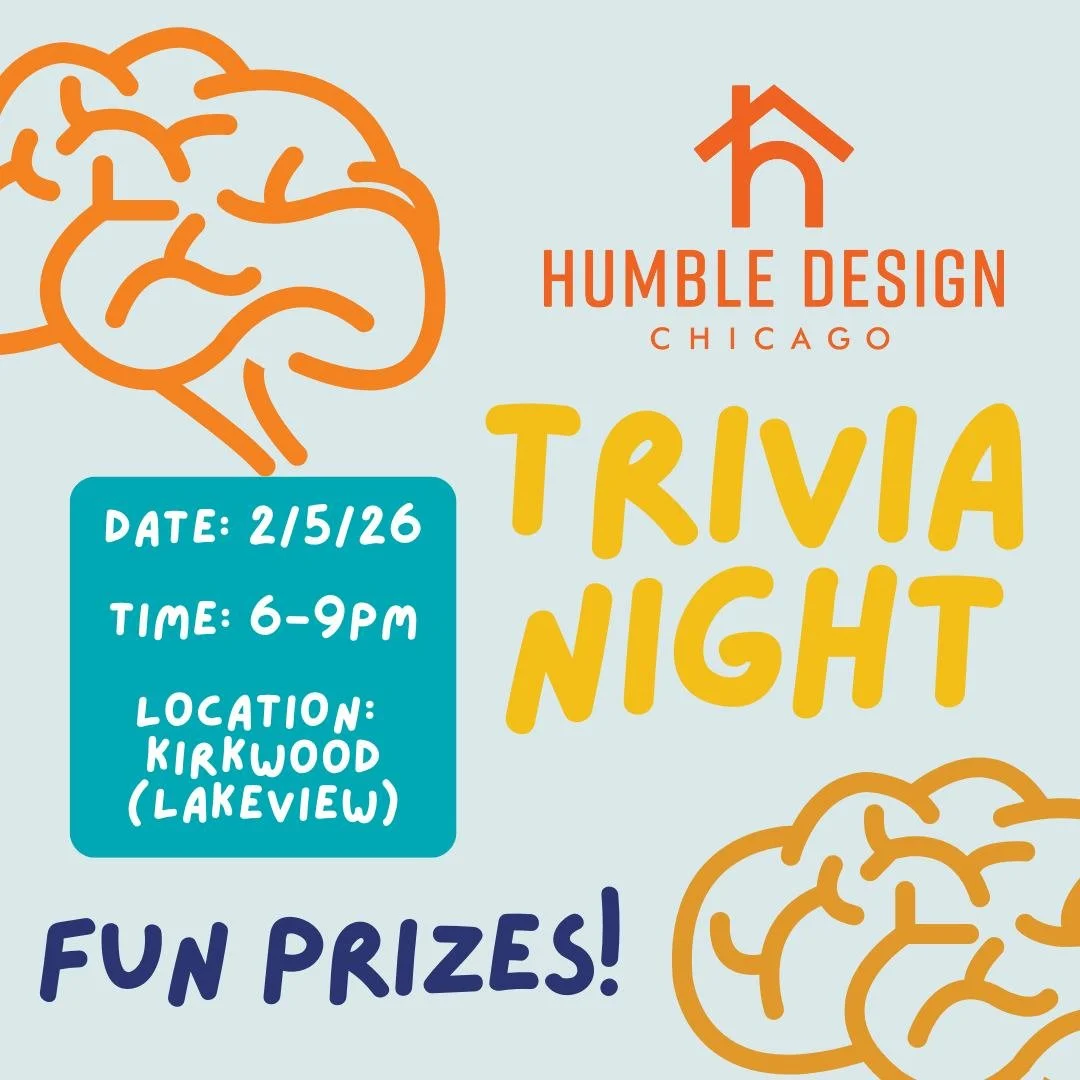 🎟 Tickets are still available for Trivia Night on Feb 5th at @kirkwoodbarchi. Purchase by scanning the QR code or by using the link pasted below: 

https://secure.givelively.org/event/humble-design-inc/humble-design-chicago-presents-trivia-night

Ti