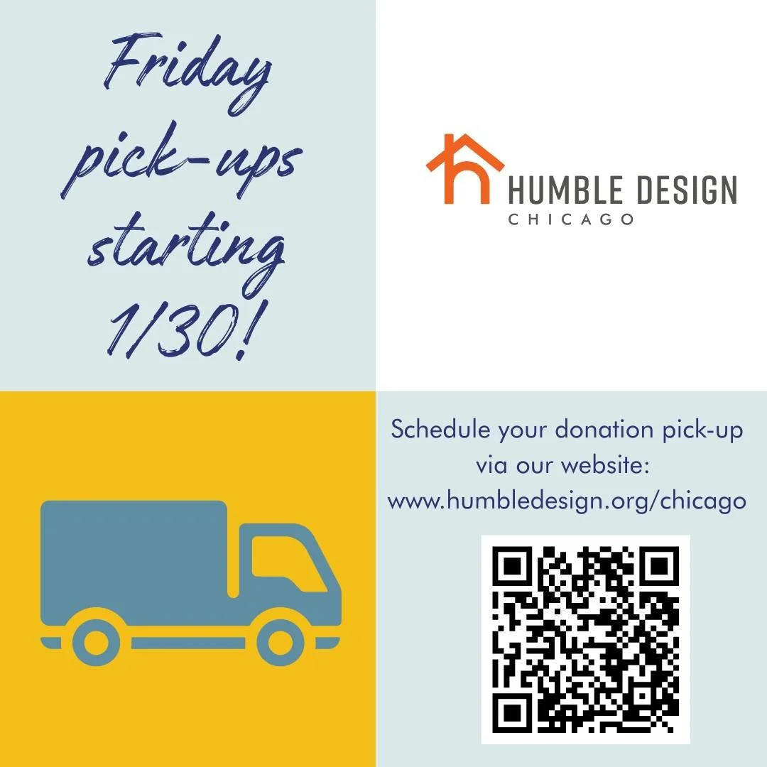 🚚 Starting 1/30, we will have donation pick-up slots available on Fridays for midday appointments! Please schedule your pick-up with our moving team through our website or by scanning the QR code. 

📦 View our donation guide here: https://static1.s