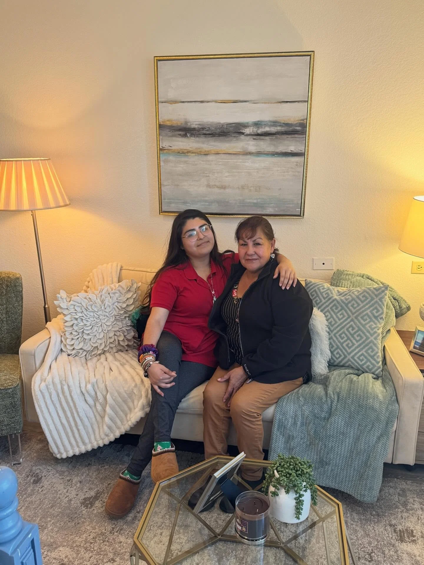 Welcome home, Marcela!
Today was filled with so much love and emotion. Grandma came to see the big reveal with Marcela, and the two of them couldn&rsquo;t hold back their happy tears. After everything she has been through, this moment meant so much. 