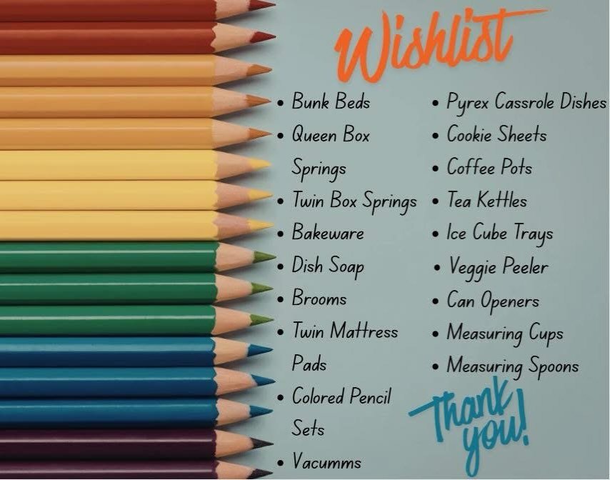 It&rsquo;s a BIG list today😊but we have been very busy and our inventory is getting low. Spring cleaning? Please think of Humble Design if you have any items to donate.

You can also check out our Amazon or Target wishlists and our furniture pick-up