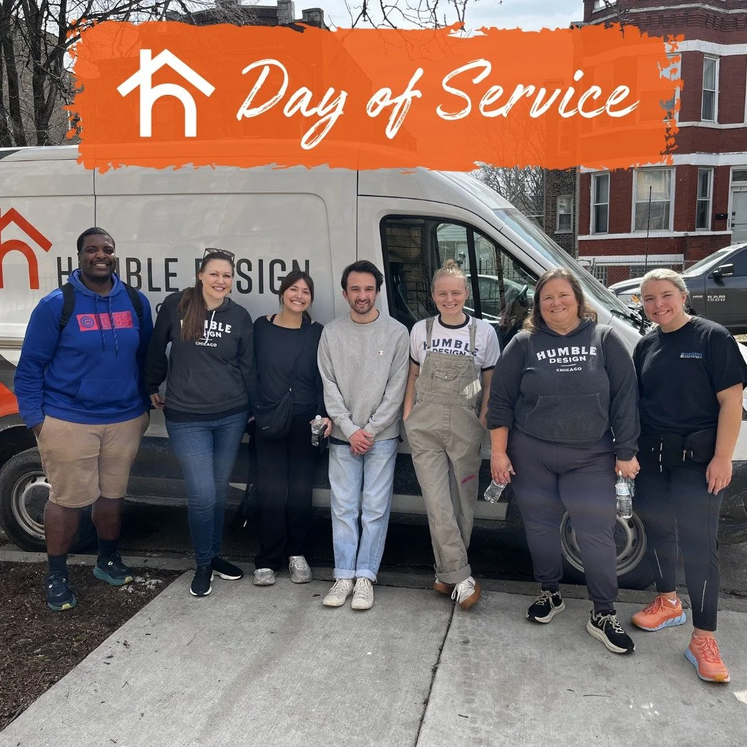 Today, our Humble Design Associate Board members rolled up their sleeves to join us for a Day of Service. They got right to work on building bunk beds, organizing the kitchen and hanging artwork to curate a welcoming home for our Humble Family of fiv