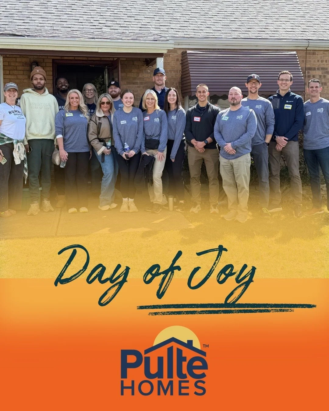 Yesterday's deco came full circle. 🔃

Our amazing friends at @pultehomes had reached out last week to see if we could utilize furniture that was in one of their gorgeous model homes. Of course we jumped on the opportunity! Not only were they willing