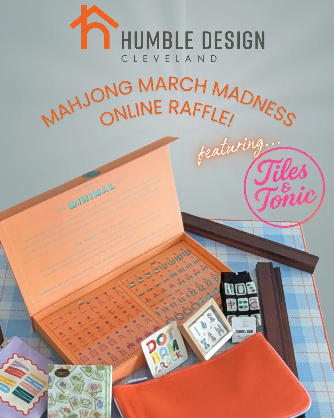 You don't want to miss this opportunity to win a @tilesandtonic guided play for 8 along with an amazing swag bag of @themahjongline tiles and all the accessories!

Every ticket is an entry to win. Grab yours before the online raffle closes on March 3