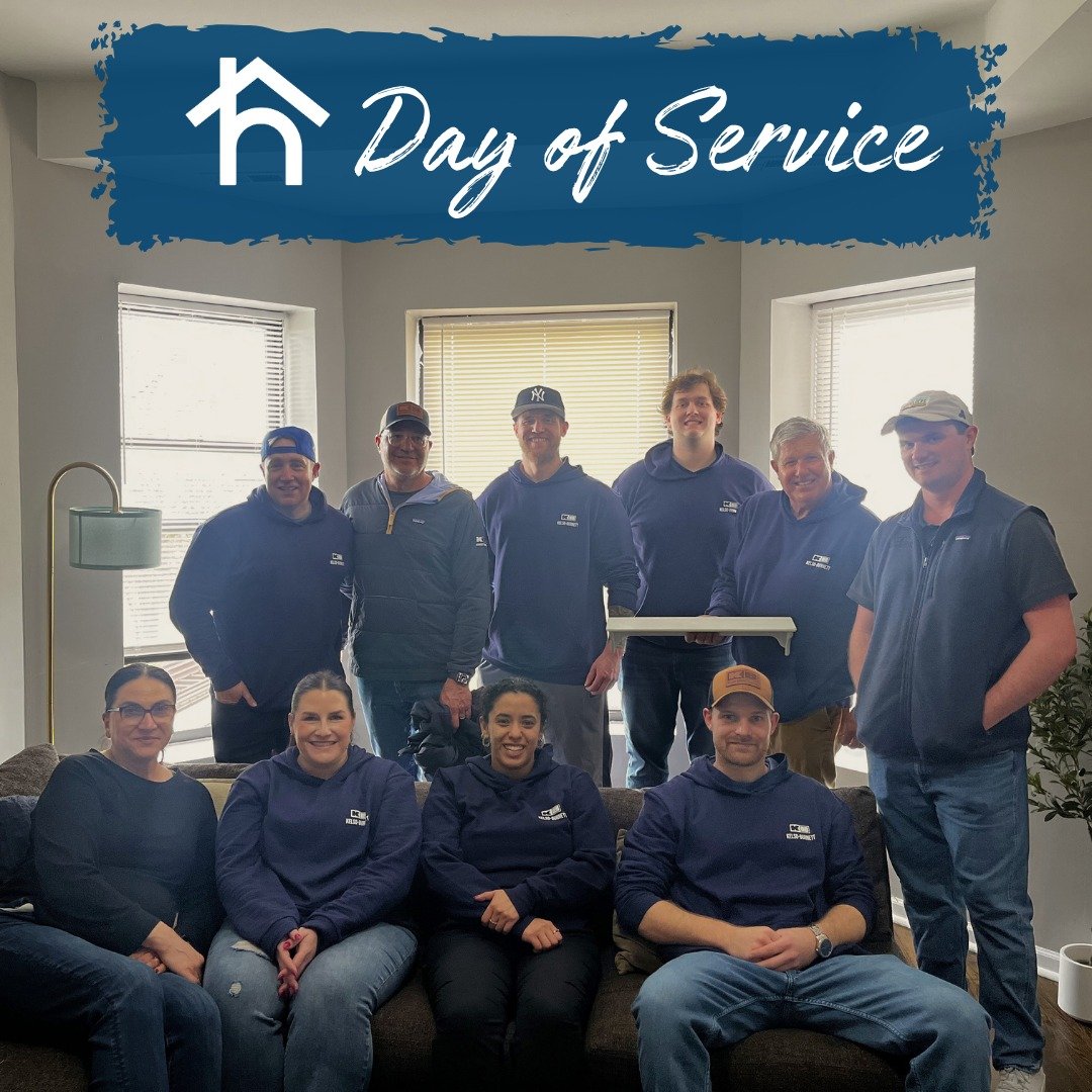 🙌 We were thrilled to have the team at @kelsoburnettco  join us again for a Day of Service today! Their crew sure knows how to get the job done - and in record timing. They got right to work building bed frames, hanging shelves &amp; wall art, and o