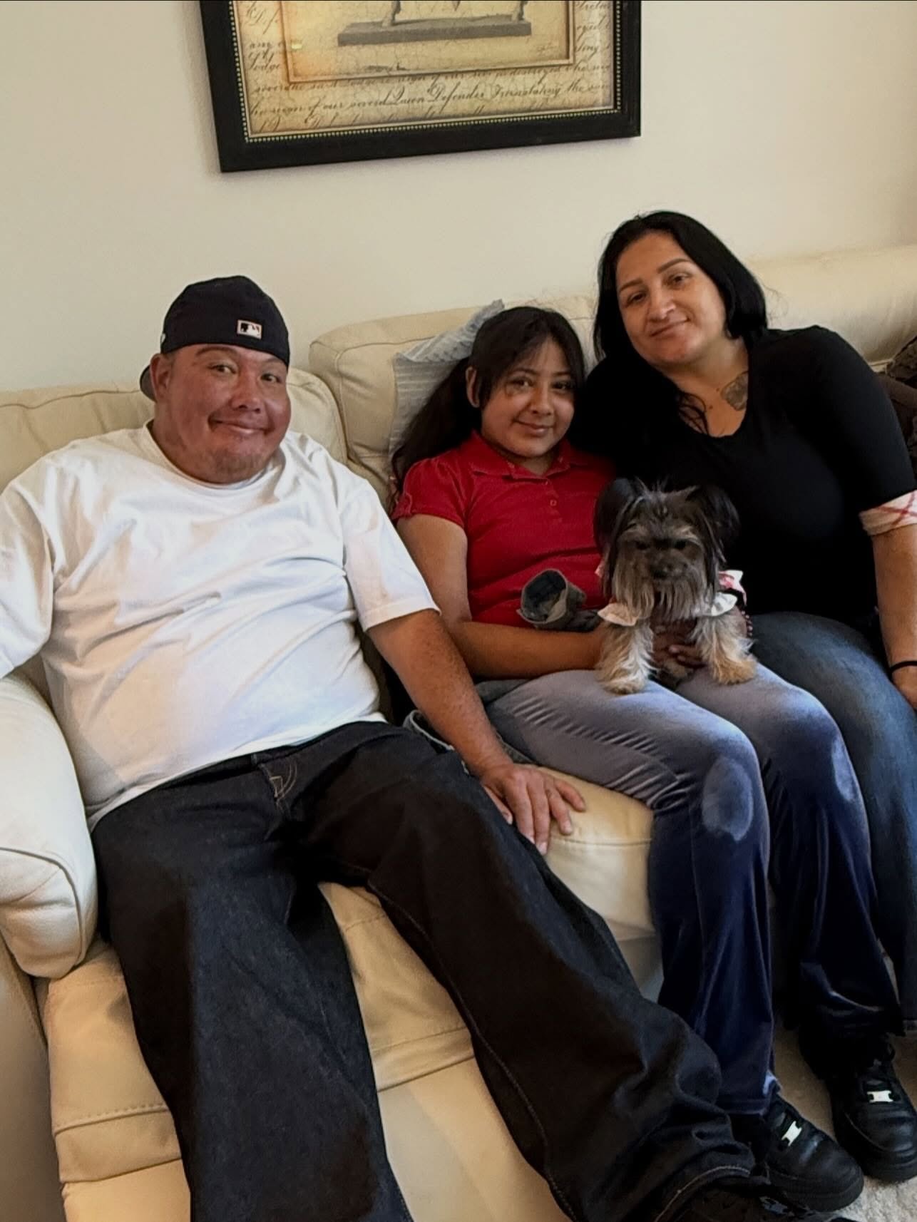 🧡 Welcome Home, Robert 🧡

This Wednesday, we had the honor of welcoming Robert, his wife Jeanette, and their 10-year-old daughter into their newly furnished home.

For over a year, Robert and his family stayed at the South County Lighthouse Mission