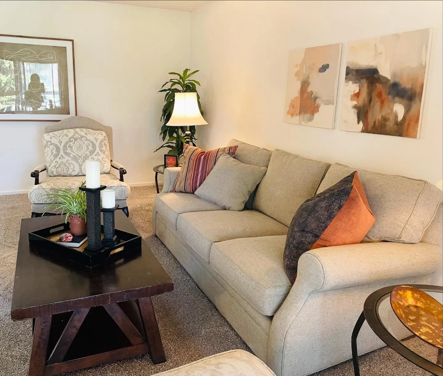 After facing homelessness and ongoing health challenges, this sweet and gentle woman has finally found housing stability with the support of The Salvation Army. We were honored to step in and help transform her apartment into a peaceful home&mdash;fu