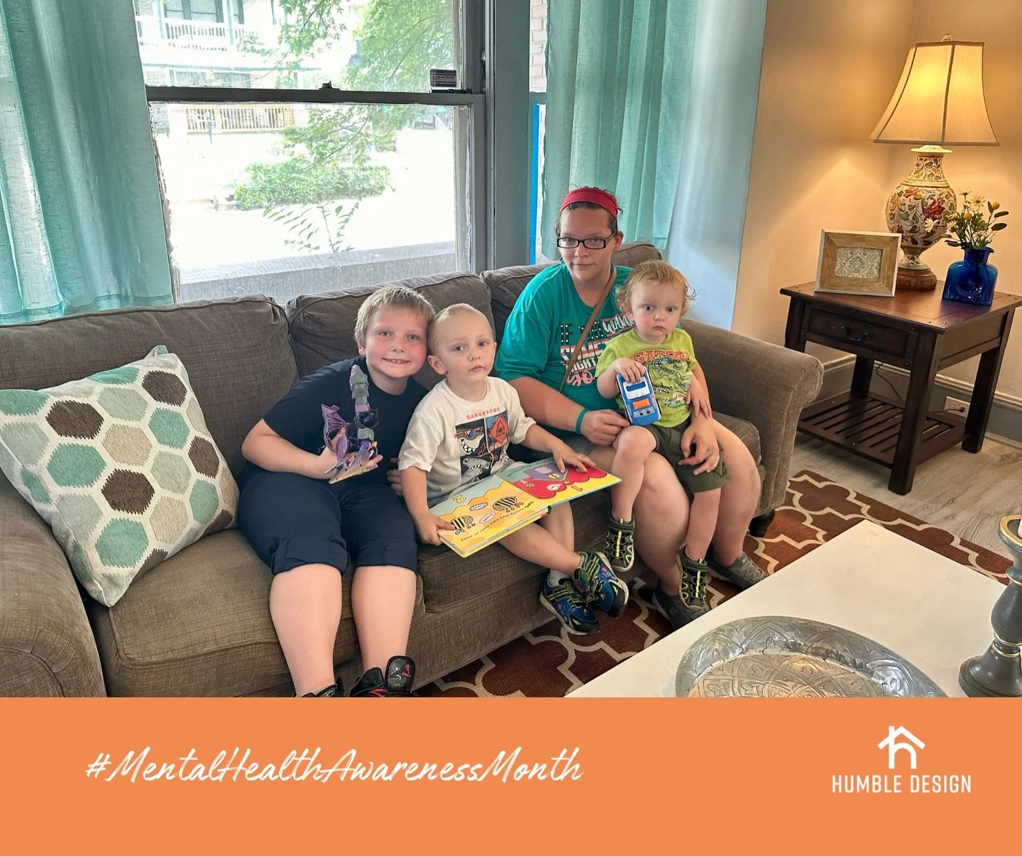 May is Mental Health Awareness Month. 🧡🧠 At Humble Design, we see every day how much home matters.

A furnished home helps families sleep better, feel safer, and rebuild routines after the trauma of homelessness. A bed, a table, a place to sit toge