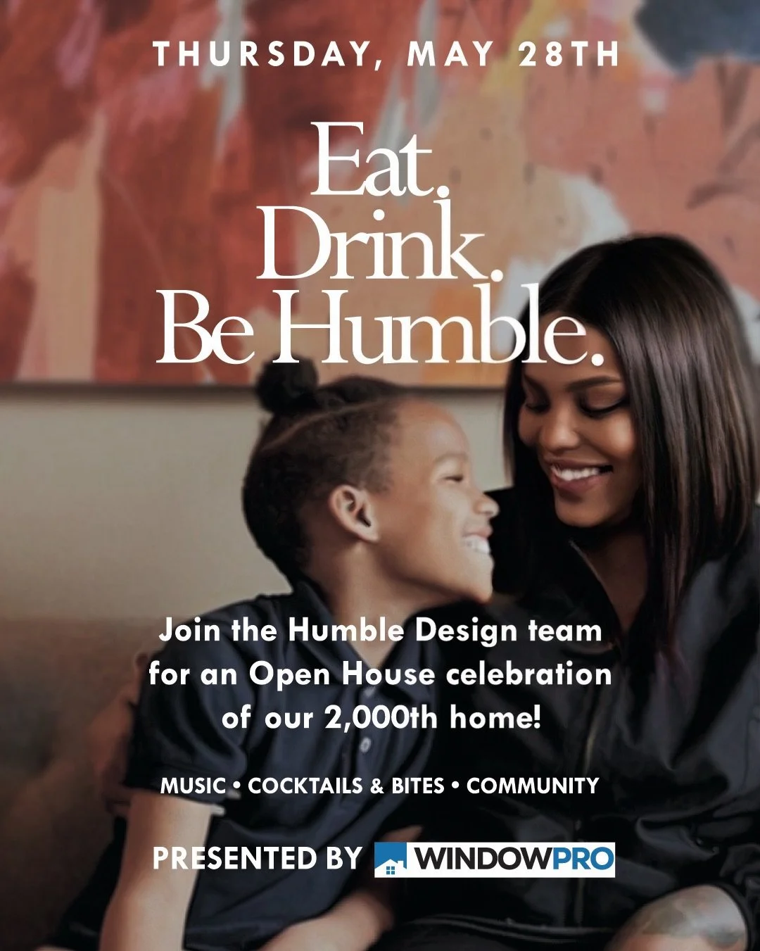 Are you coming? Our Open House Party to celebrate our 2,000th Home is this Thursday 4 - 7PM! RSVP with the link in our bio and we&rsquo;ll see you Thursday! 🥳 

Sponsored by: @windowpro__mi 
Invite created by our talented Graphic Design Intern @_lrn