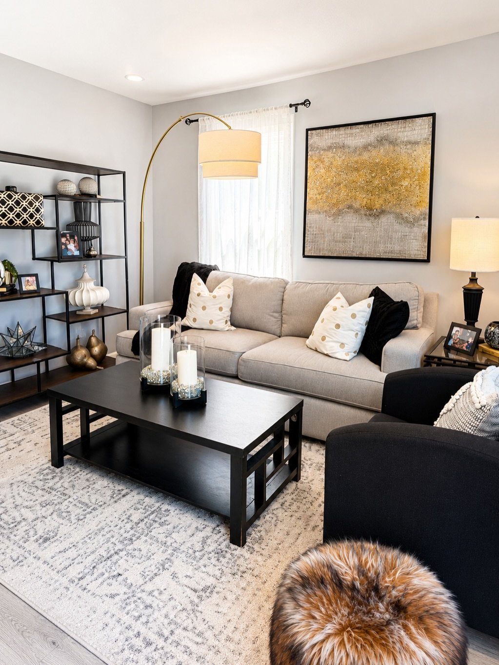 &ldquo;You really listened! Everything is so perfect!&rdquo;

We love hearing comments like these from our clients, and today was no exception. Our client requested mostly black d&eacute;cor with a touch of sparkle, and we were thrilled to bring that