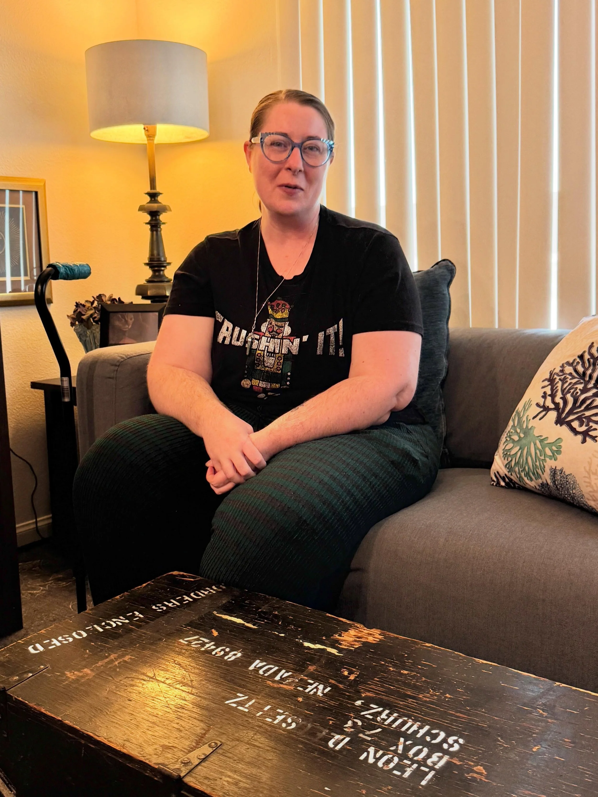 🧡 Welcome Home, Kaylynn 🧡

This Wednesday, we had the honor of welcoming Kaylynn into her new home.

Five years ago, severe medical issues affecting her feet and legs forced Kaylynn to stop working as a caregiver. The loss of income eventually led 