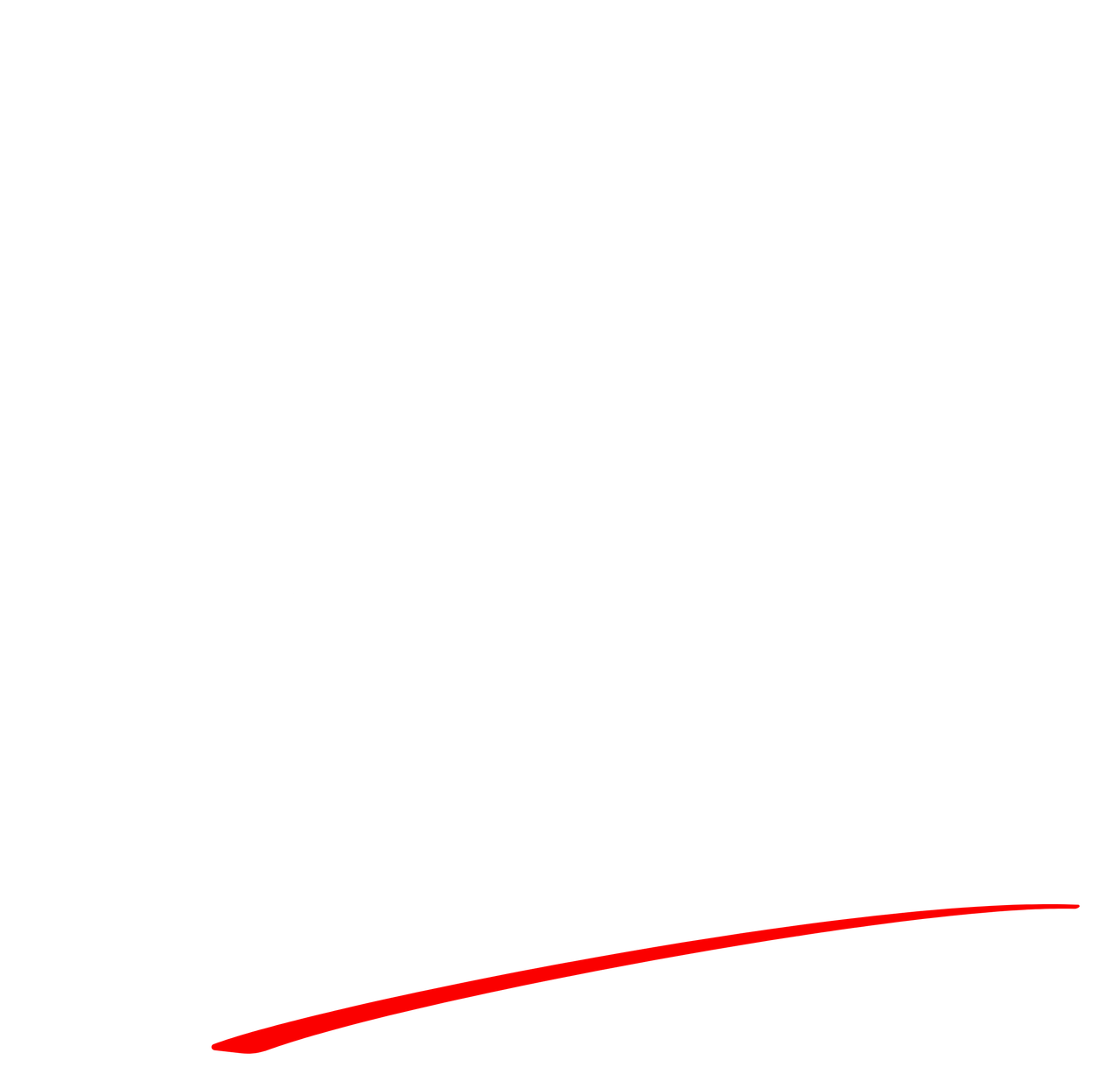 Quote saying 'Great music. Great people. A better tomorrow' with a red underline on a black background.