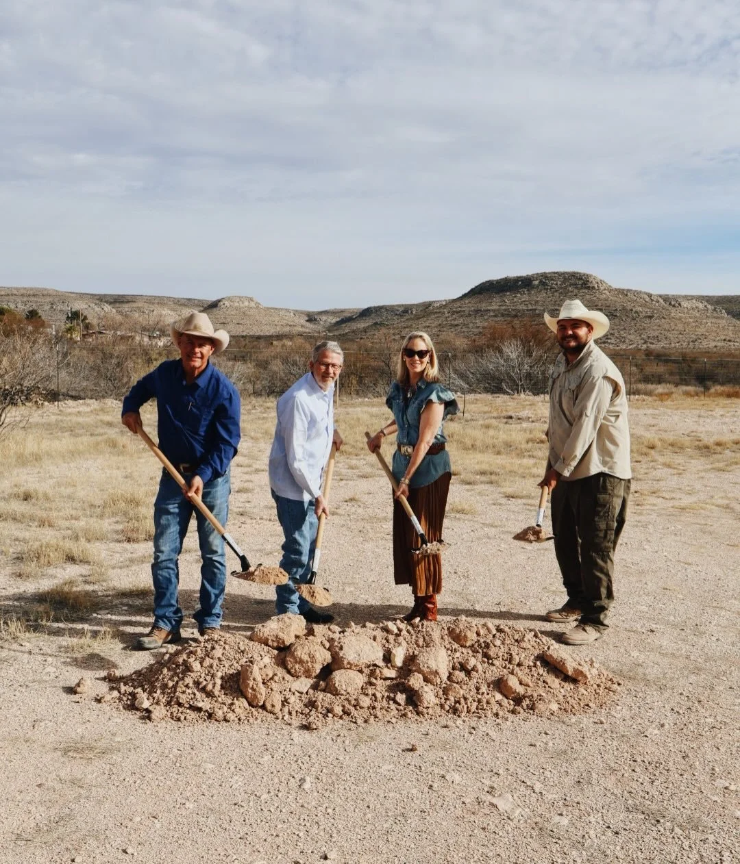 We kicked off the Tall Texan Tasting Room construction with our Ground Breaking ceremony this morning! 🪏

Thank you to all who continue to support the Tall Texan team and Sanderson! And a special thank you to KLIQ Enterprises, our construction and c