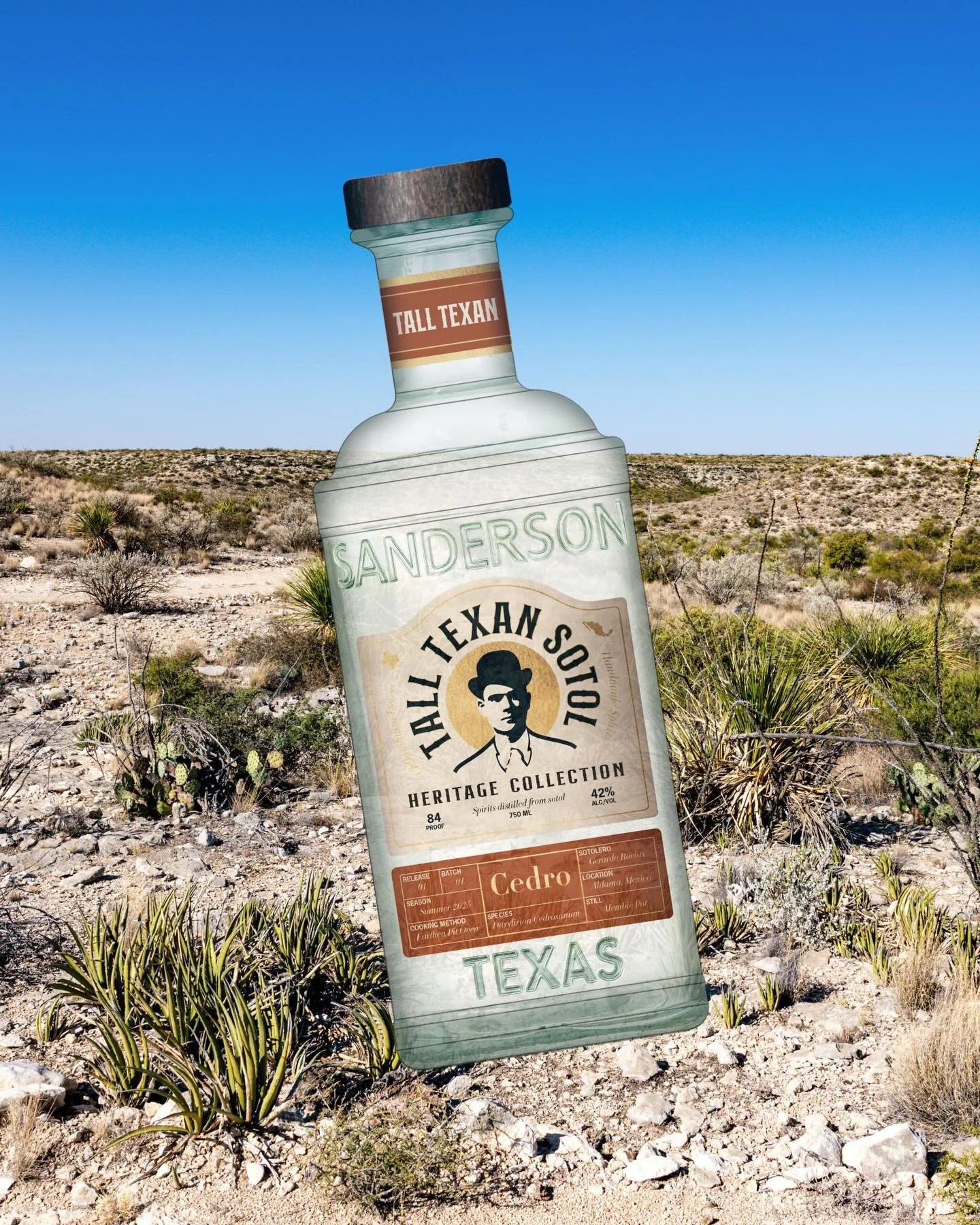 Introducing: CEDRO 🪵

This wild harvested Sotol will be a part of our upcoming Tall Texan Sotol Heritage Collection. From the mountains of Cuatroci&eacute;negas, Coahuila, this sotol is distilled by Master Sotoler, Gerardo Ruelas, using his generati