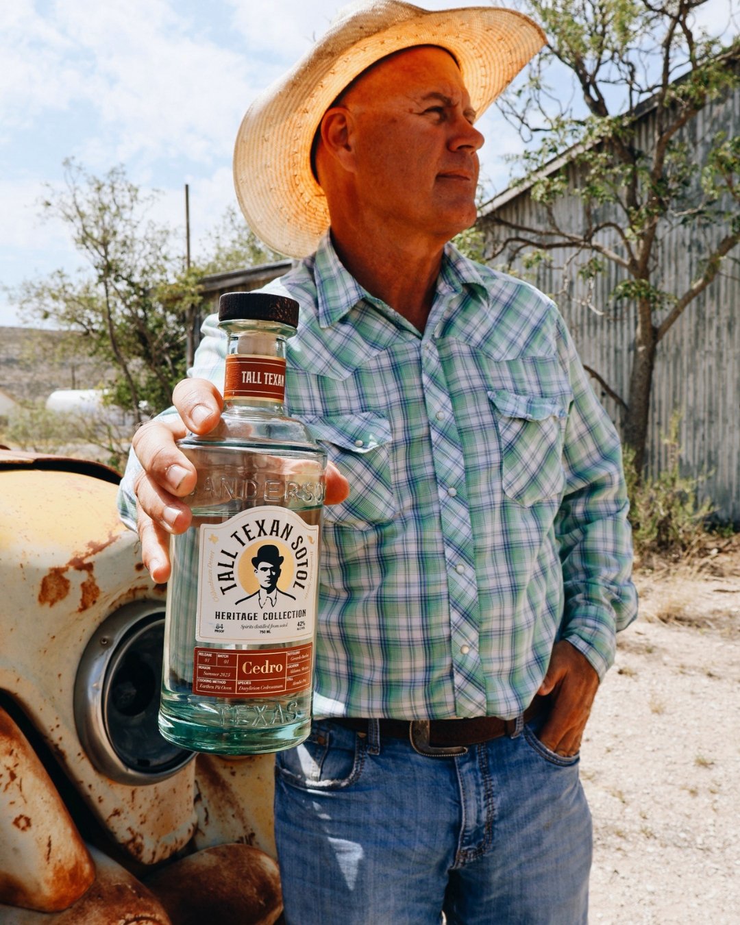 Since today is the Day of The Cowboy, we'd like to send out a big yee haw to our Ranch Manager Kinley. With over 25 years working on West Texas ranches, nobody knows cowboy life like he does. We couldn't be more grateful to have him riding for the br