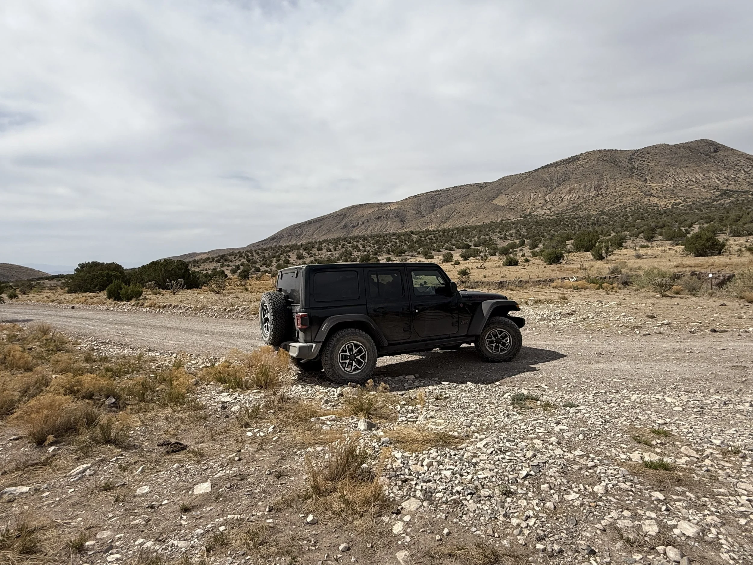 TRICRAFT .AUTO Division battery desert run Li(ION) Class III Lithium ion 2025 Jeep Rubicon additional Arizona & Texas Desert Run by engineering team, Texas pictured.