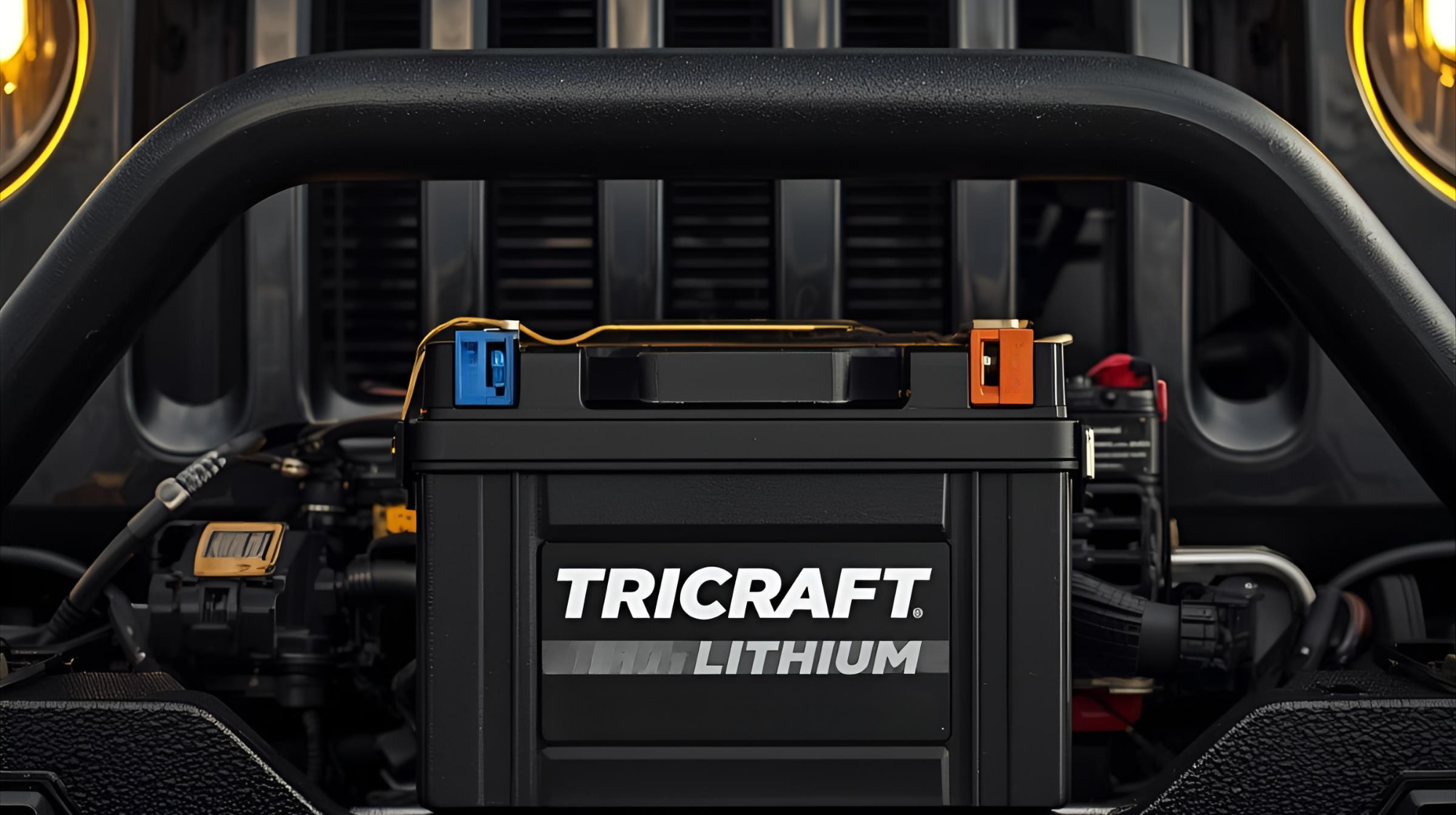 TRICRAFT Li(ION) lithium-ion product replacement battery engineering test box.