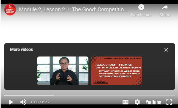 Module 2, Lesson 2.1: The Good: Competition, Prices, &amp; Entrepreneurship (Adam Smith)