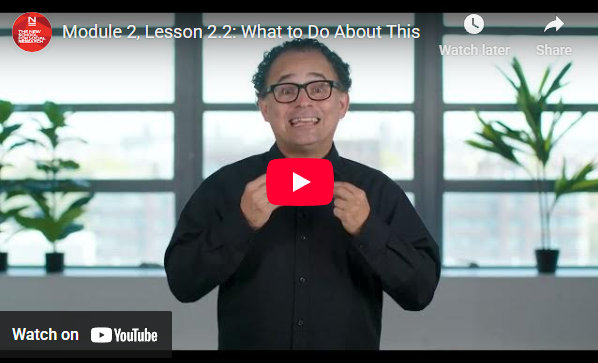 Module 2, Lesson 2.2: The Bad: What to Do About This