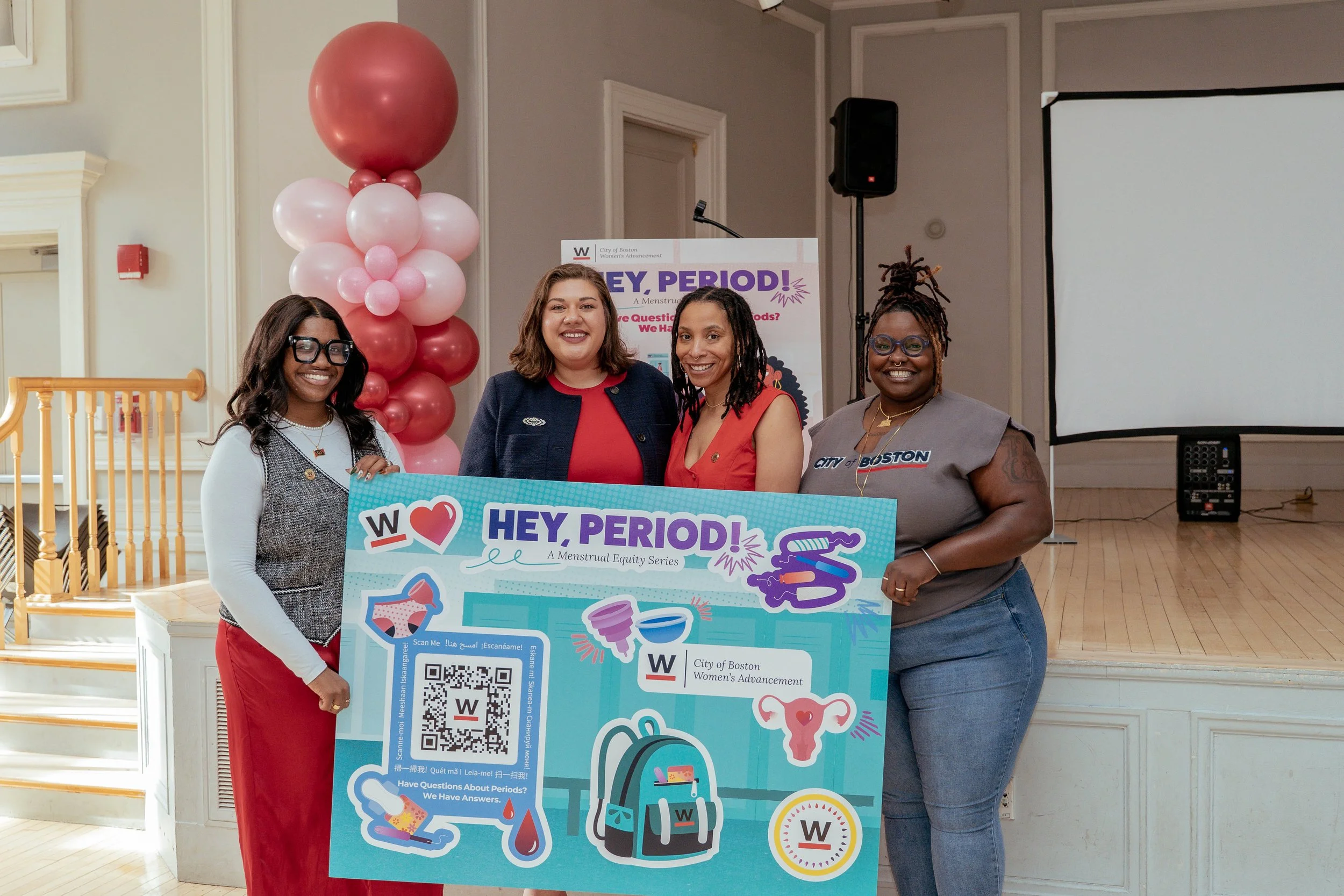 Hey Period! Campaign - Boston Women Advancement Office