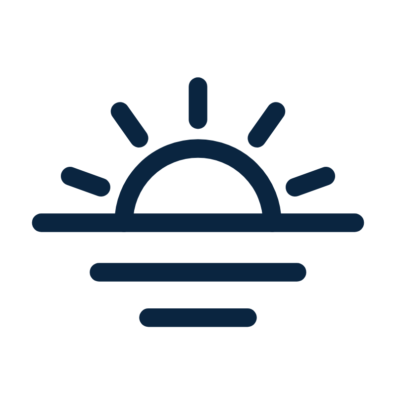 aSunrise icon representing pre-retirees and retirees