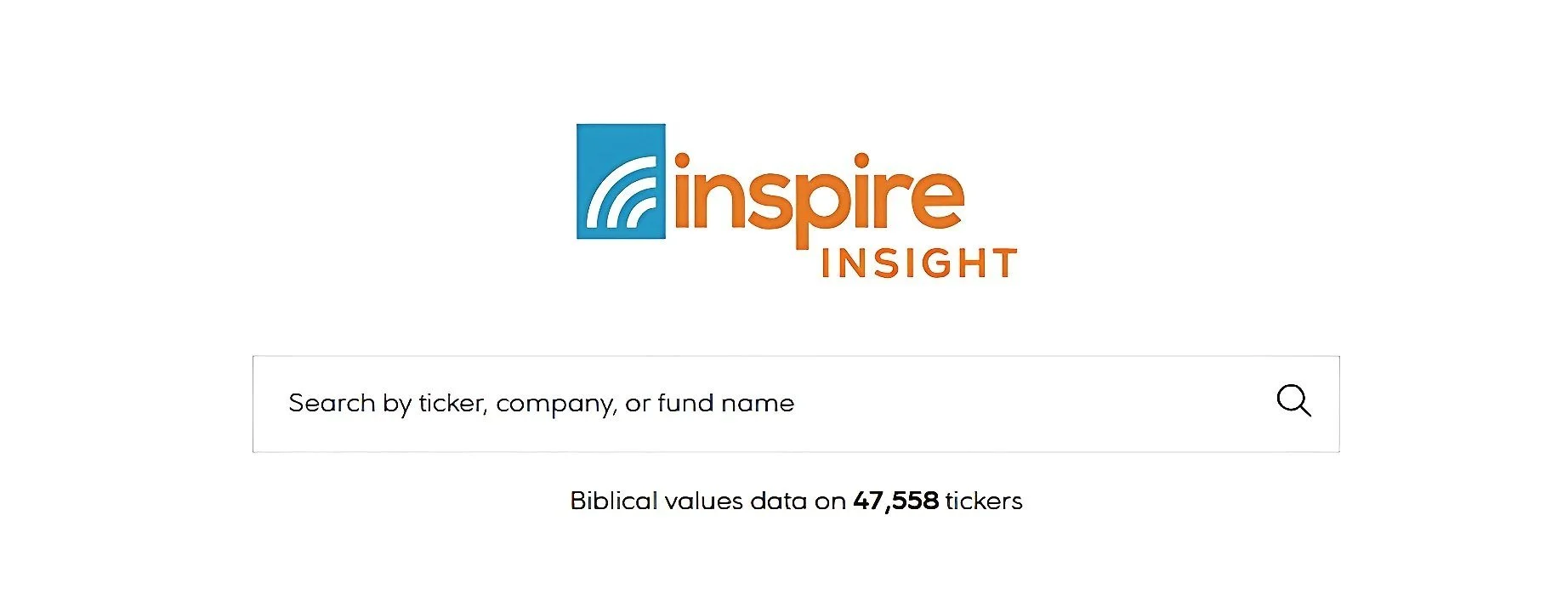 Inspire Insight search page