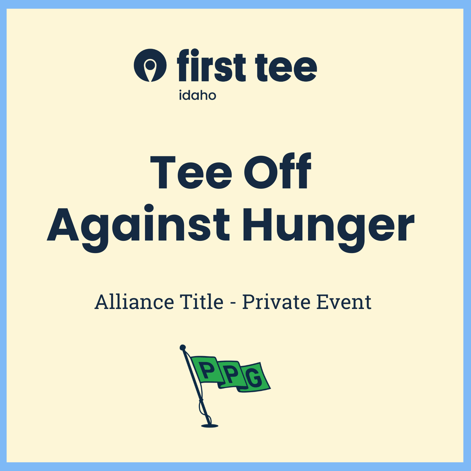 Tee Off Against Hunger