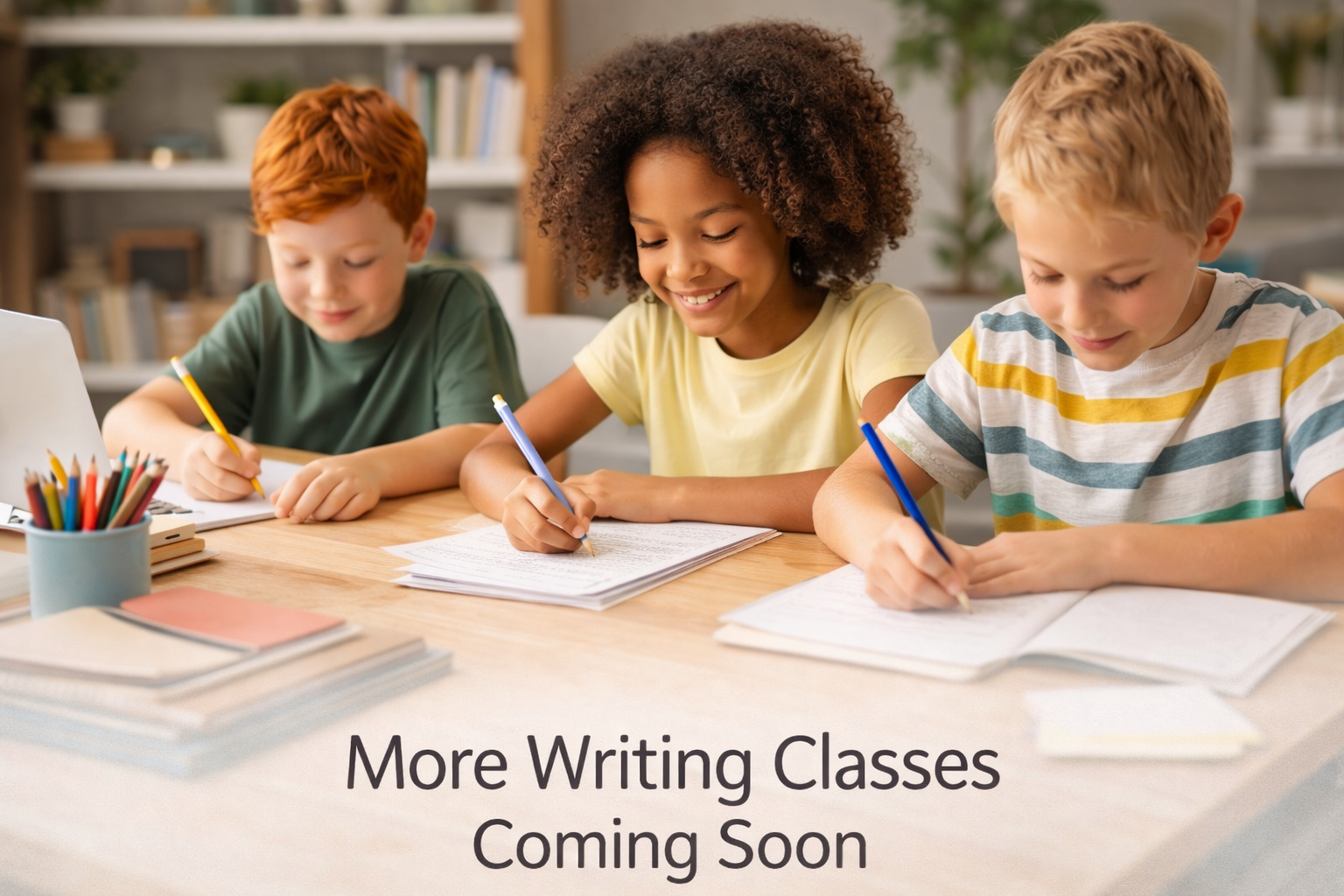 More Writing Classes Coming Soon