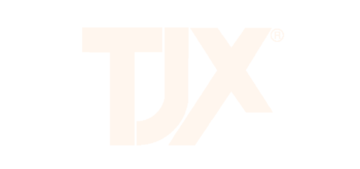 The TJX Companies logo with the words 'The TJX Companies' above the initials 'TJX' in bold font.