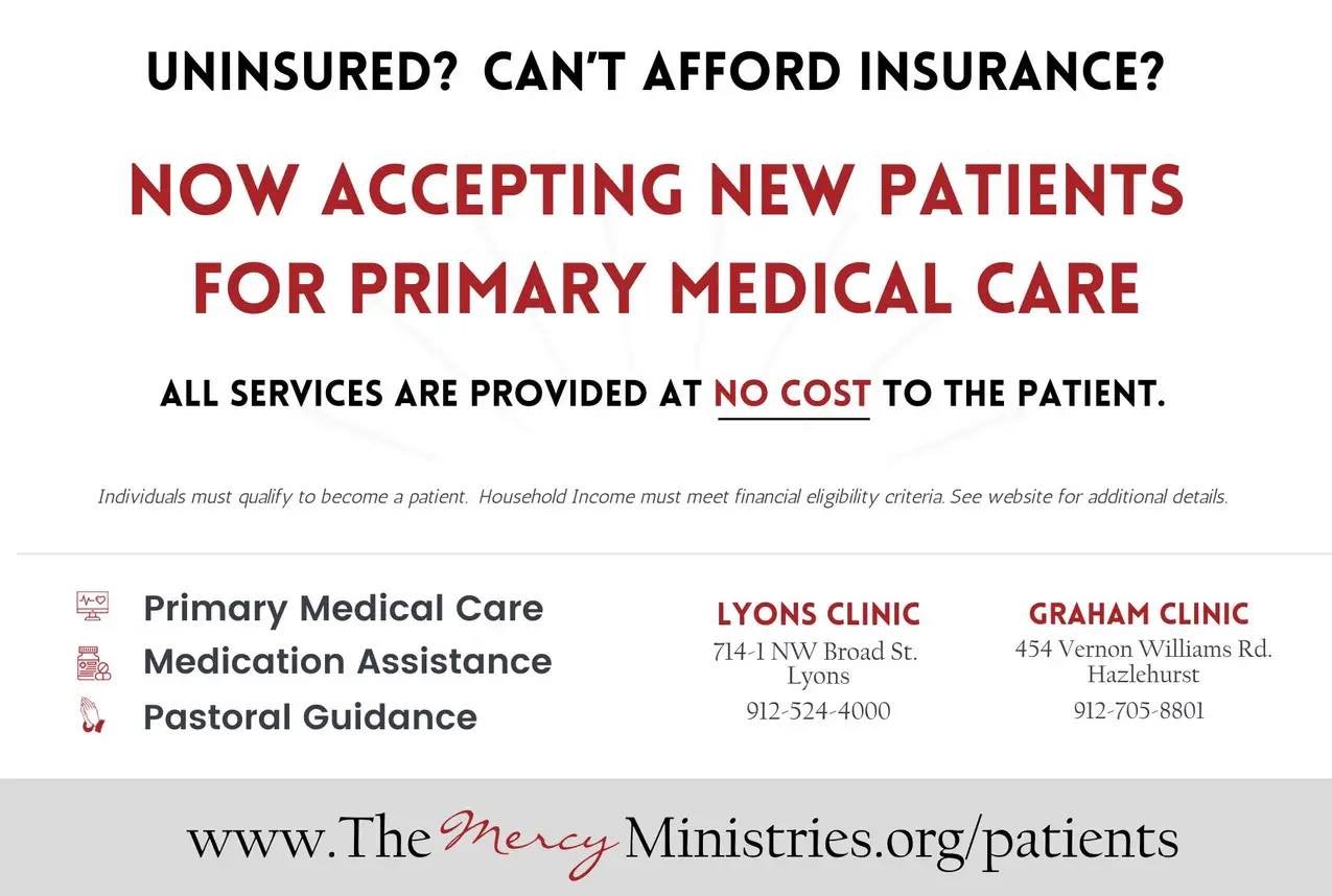 Growing hope starts with spreading the message of love and care. At The Mercy Ministries, we&rsquo;re proud to accept new patients and are dedicated to bringing Jesus&rsquo; compassion and accessible healthcare to those who need it most. Help us reac