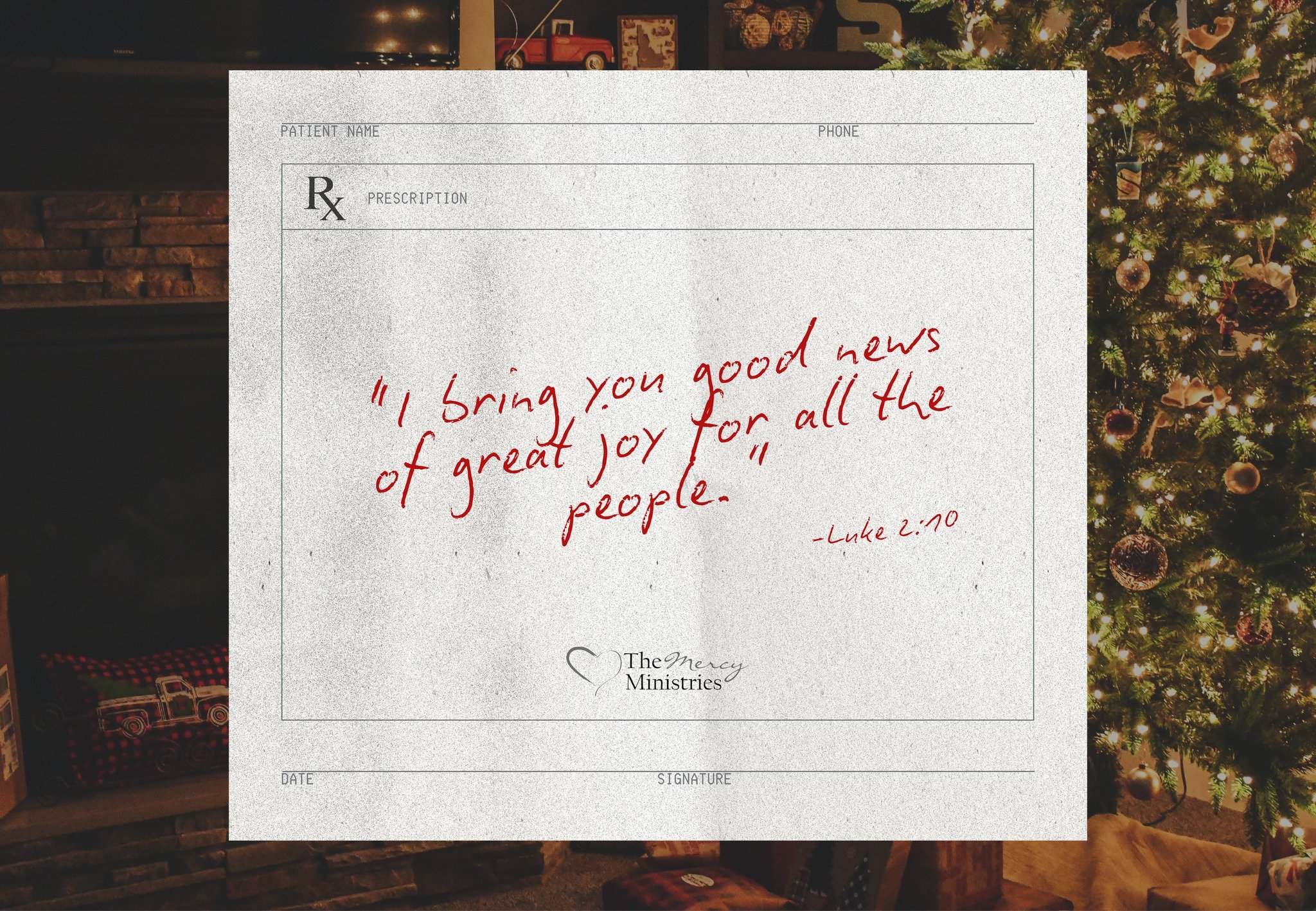 Joy shows up when God does.

It&rsquo;s the smile you didn&rsquo;t expect. The breath you didn&rsquo;t know you needed. The reminder that light is closer than it feels.

When Jesus entered the world, heaven didn&rsquo;t whisper-IT REJOICED. Angels sa