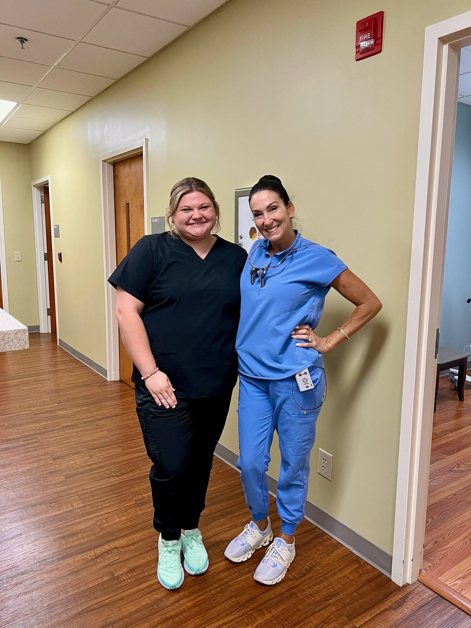 We are so thankful for Dr. Morris, Emily, and Kelly (not pictured) for volunteering their time and talents during our recent dental clinic day.

Through the gifts God has given them, they were able to care for our patients with compassion and excelle
