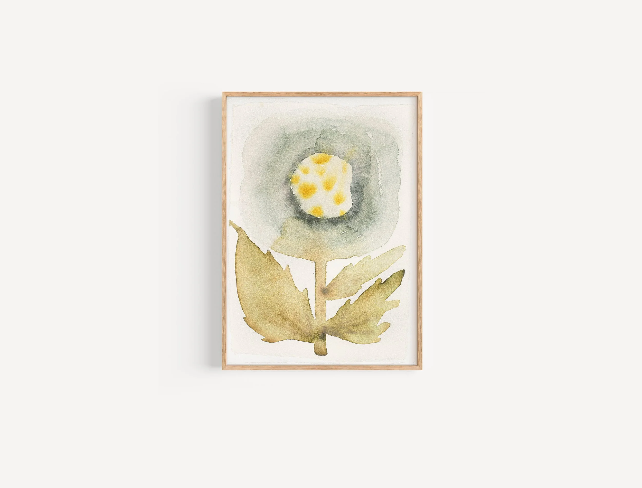 Blue Poppy 
21 x 30 cm 
Watercolor on handmade paper 