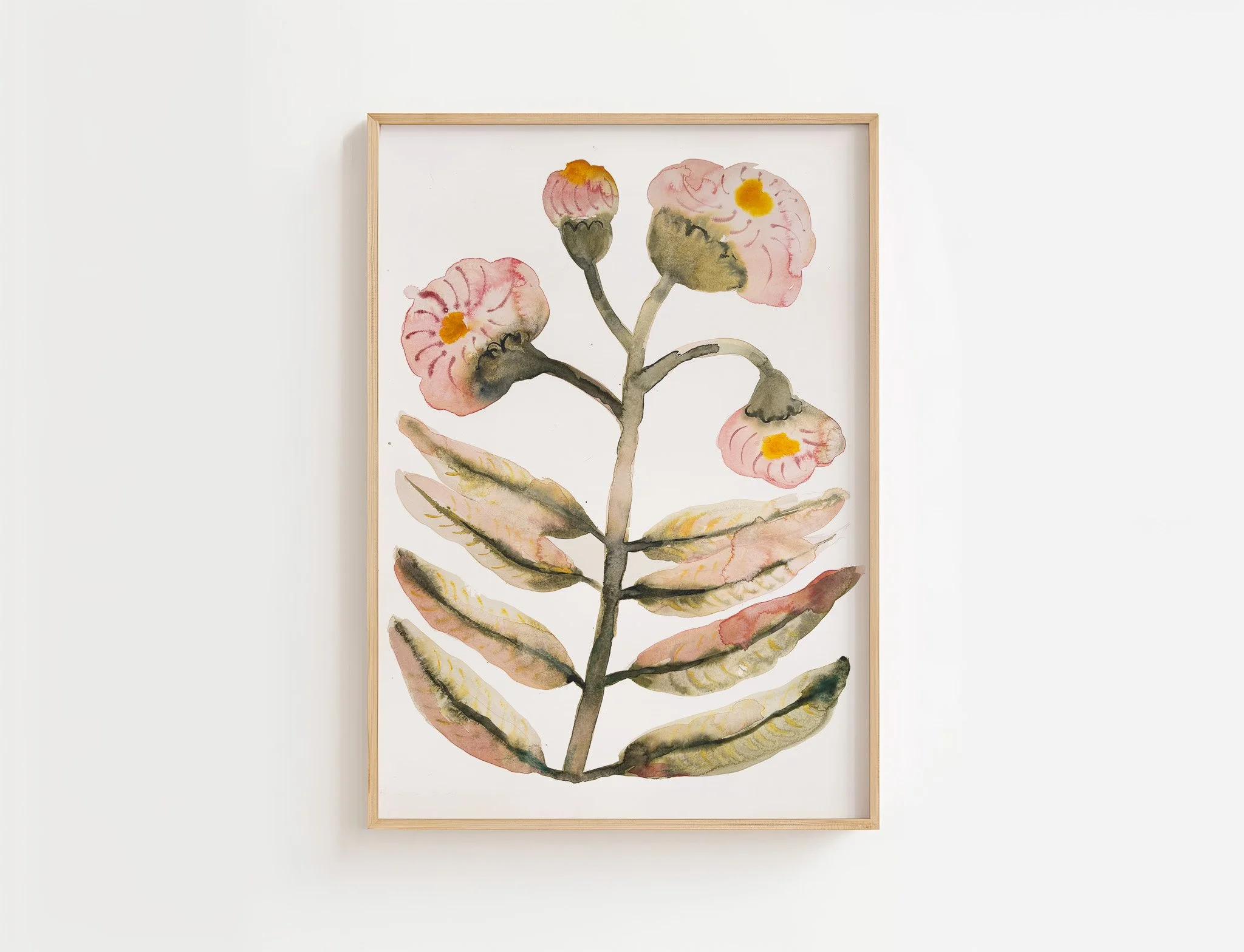 Passing Through  
50 x 70 cm   
Watercolor on paper   
