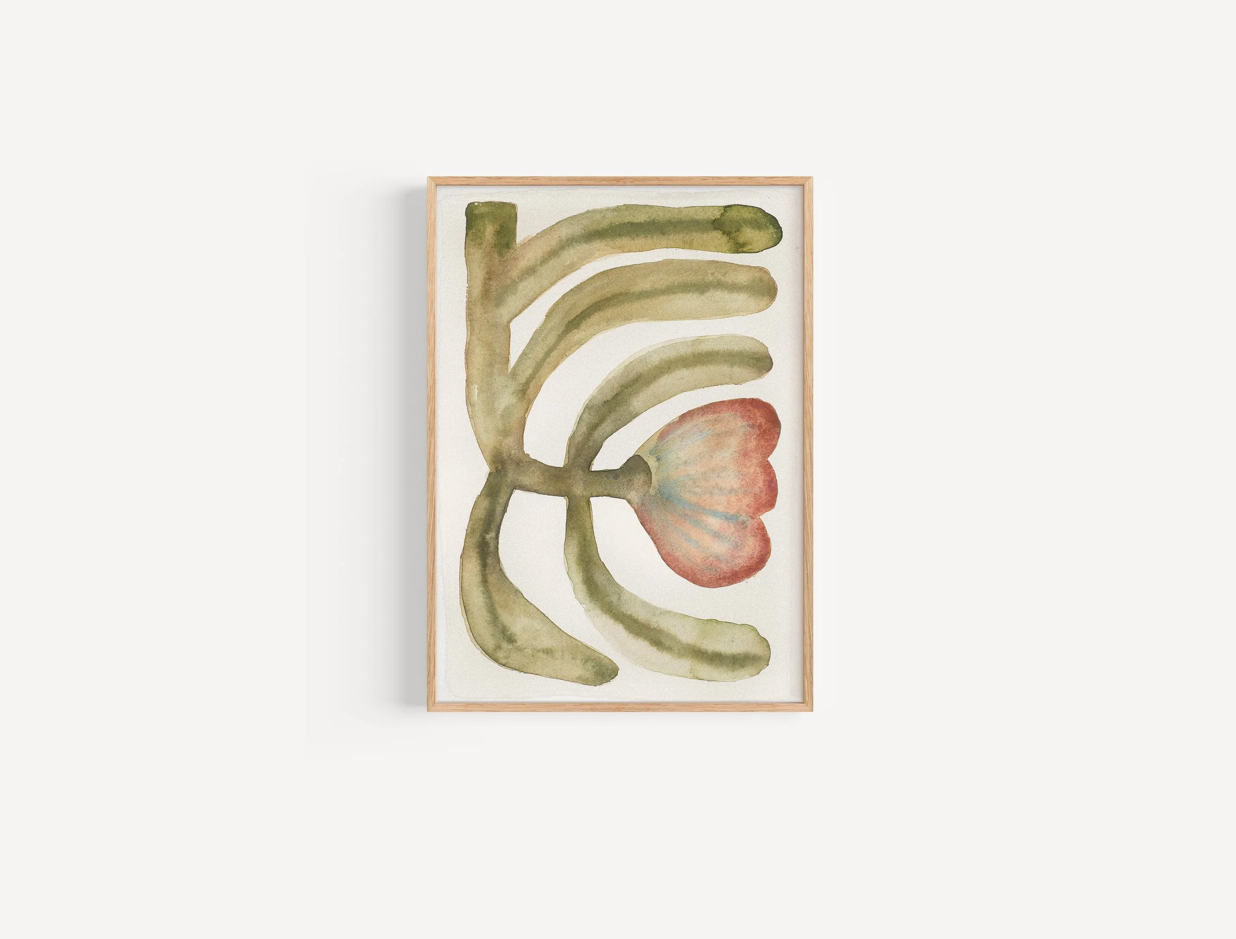 Structure 
21 x 30 cm 
Watercolor on handmade paper 