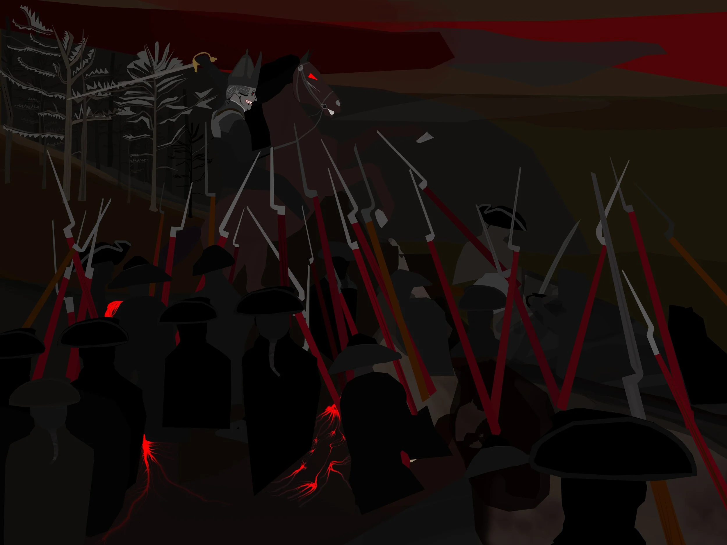 Hessian In The Pines