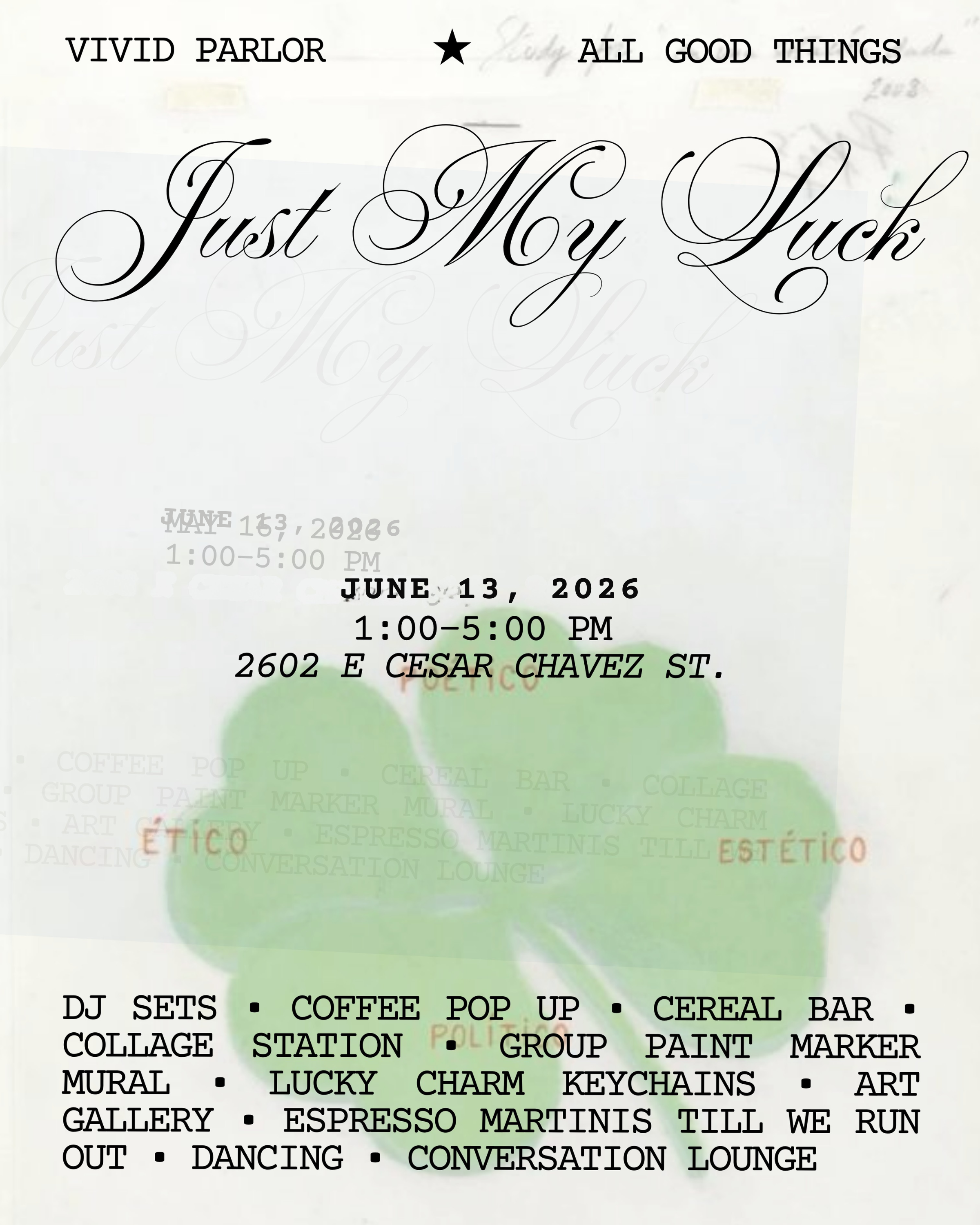 Just My Luck by Vivid Parlor