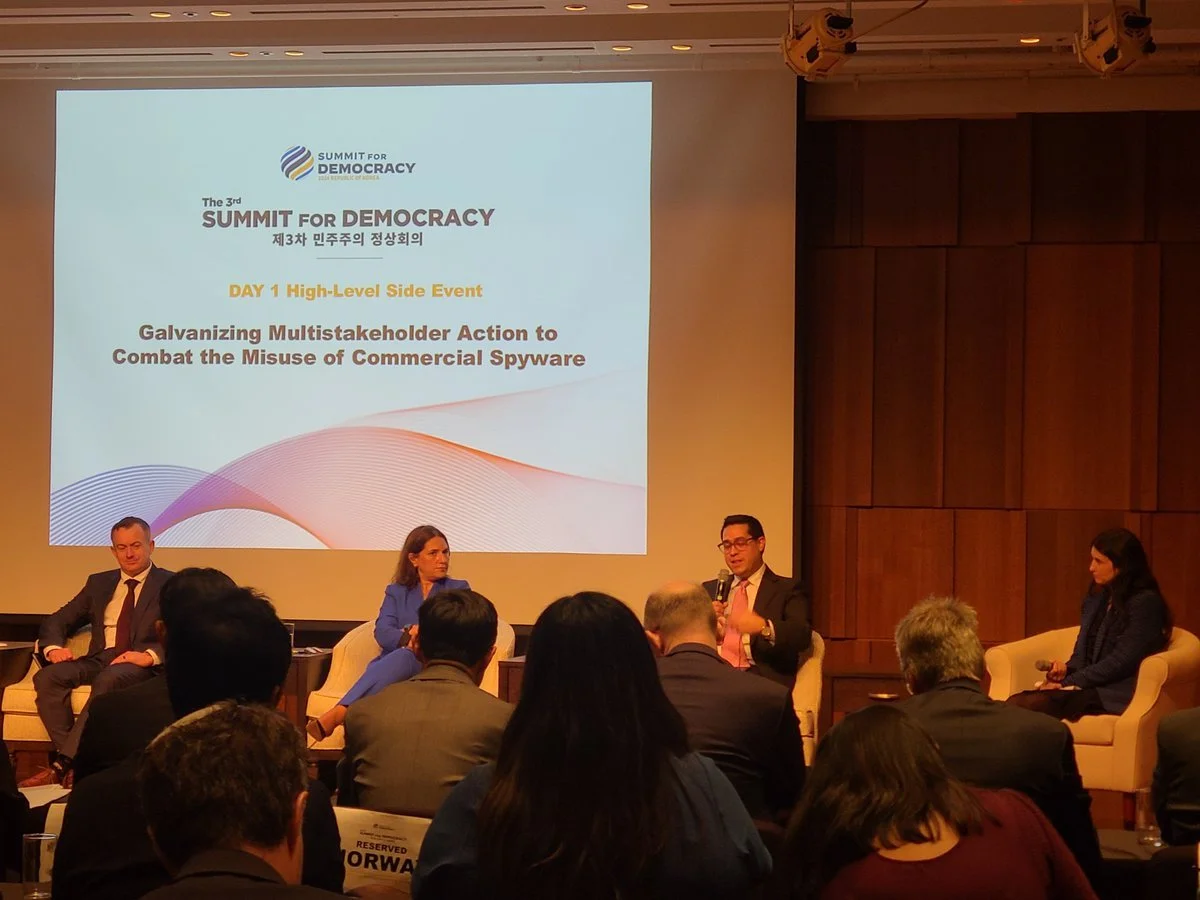 Summit For Democracy 2024: A Panel on Misuse of Commercial Spyware