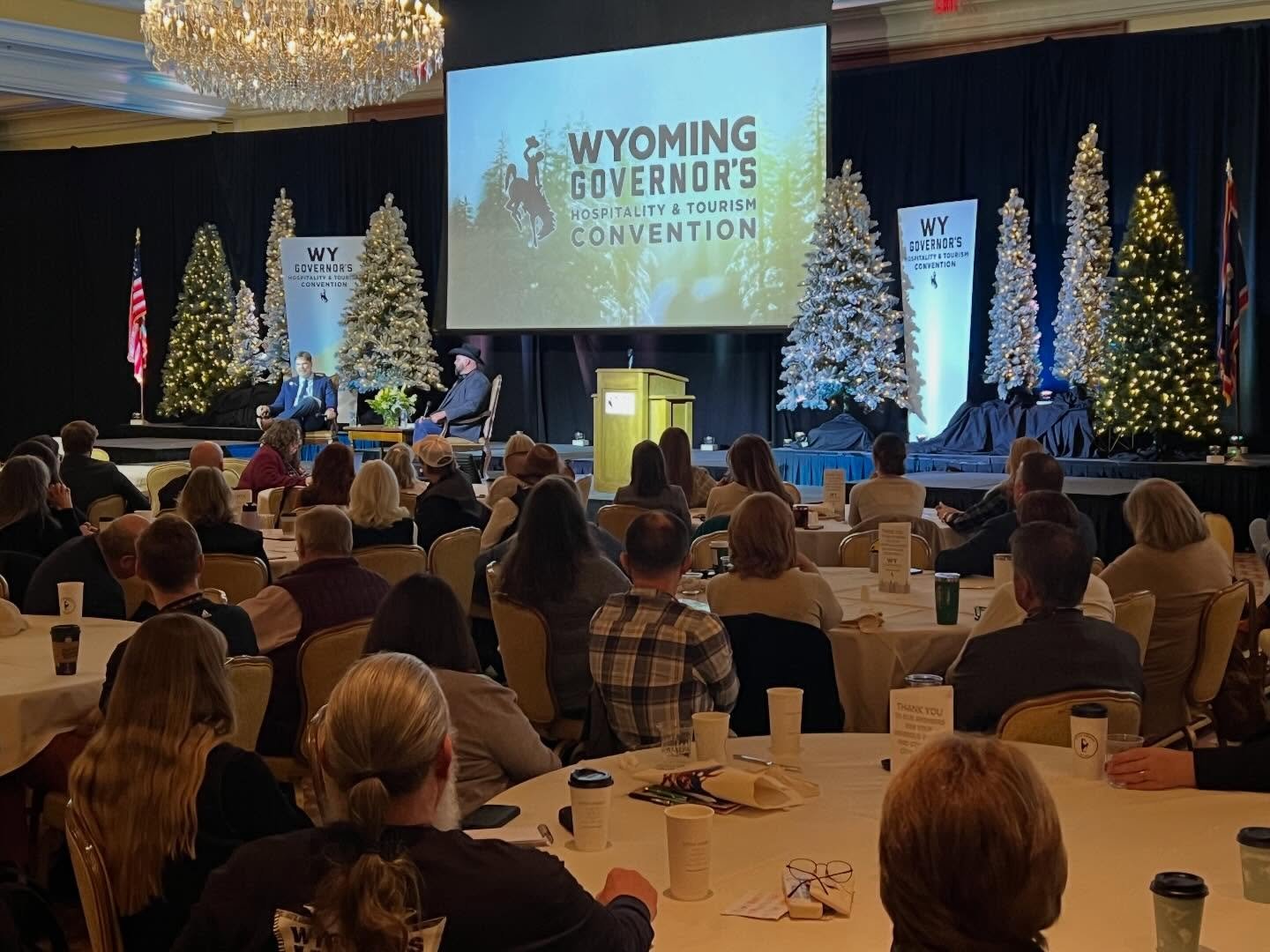 It was my fourth year emceeing the Wyoming Governor&rsquo;s Hospitality and Tourism Convention. The level of enthusiasm this year was incredible. These folks are truly some of Wyoming&rsquo;s very best!  There were many highlights, including Flint Ra