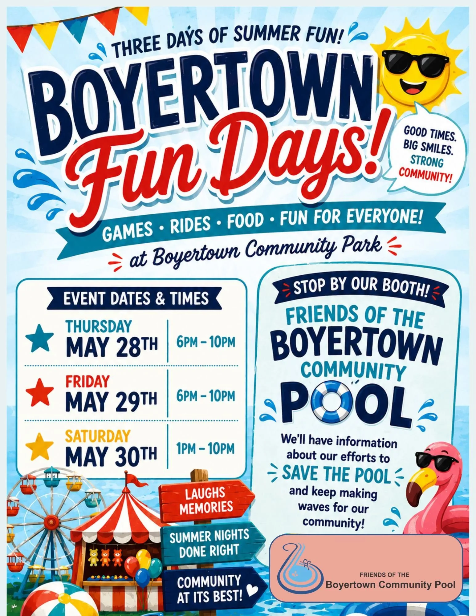 Boyertown Fun Days Booth