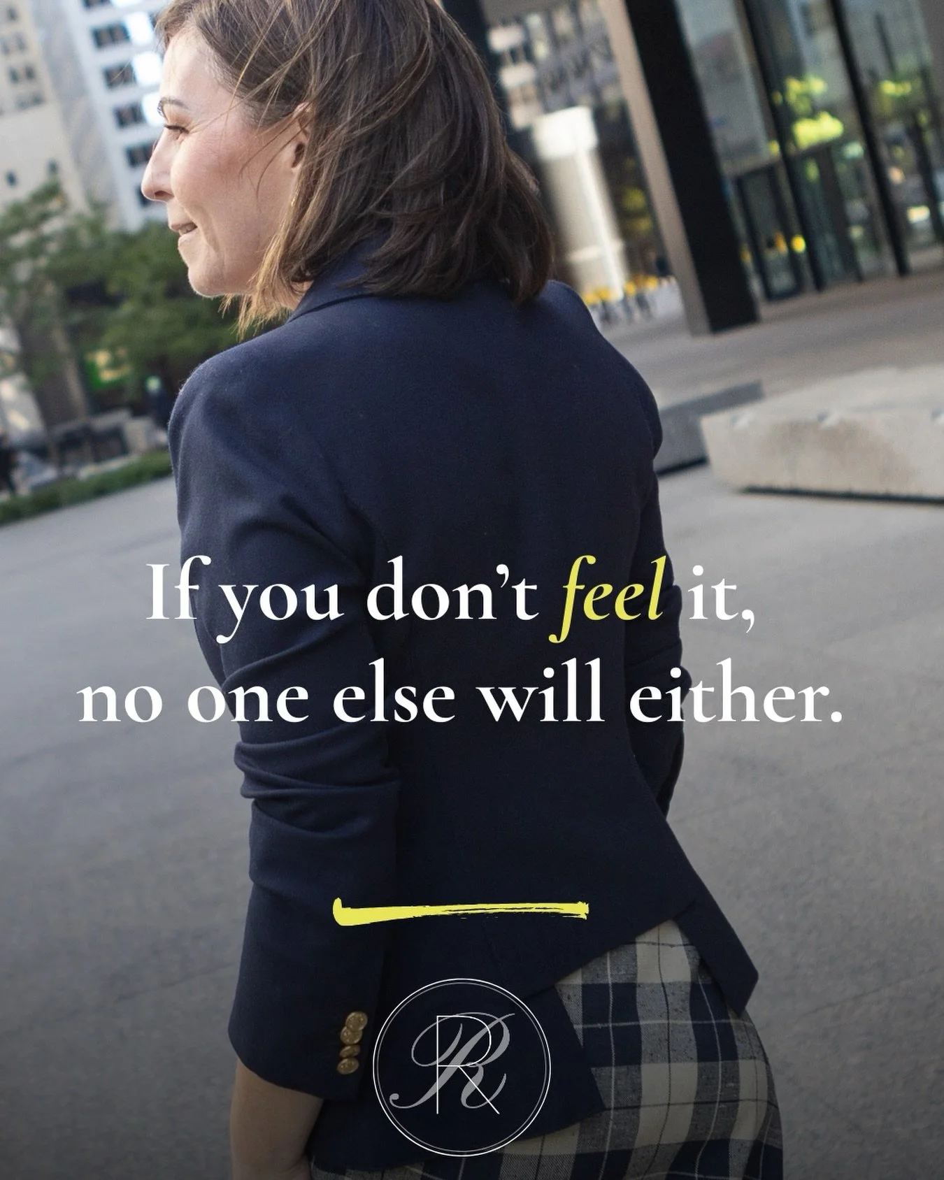 You can upgrade your wardrobe all you want, but none of it works if people can&rsquo;t see how you feel. 

The outfit can be elevated. The labels can be aspirational. But if you don&rsquo;t feel it, no one else will either.  Confidence, ease, feeling