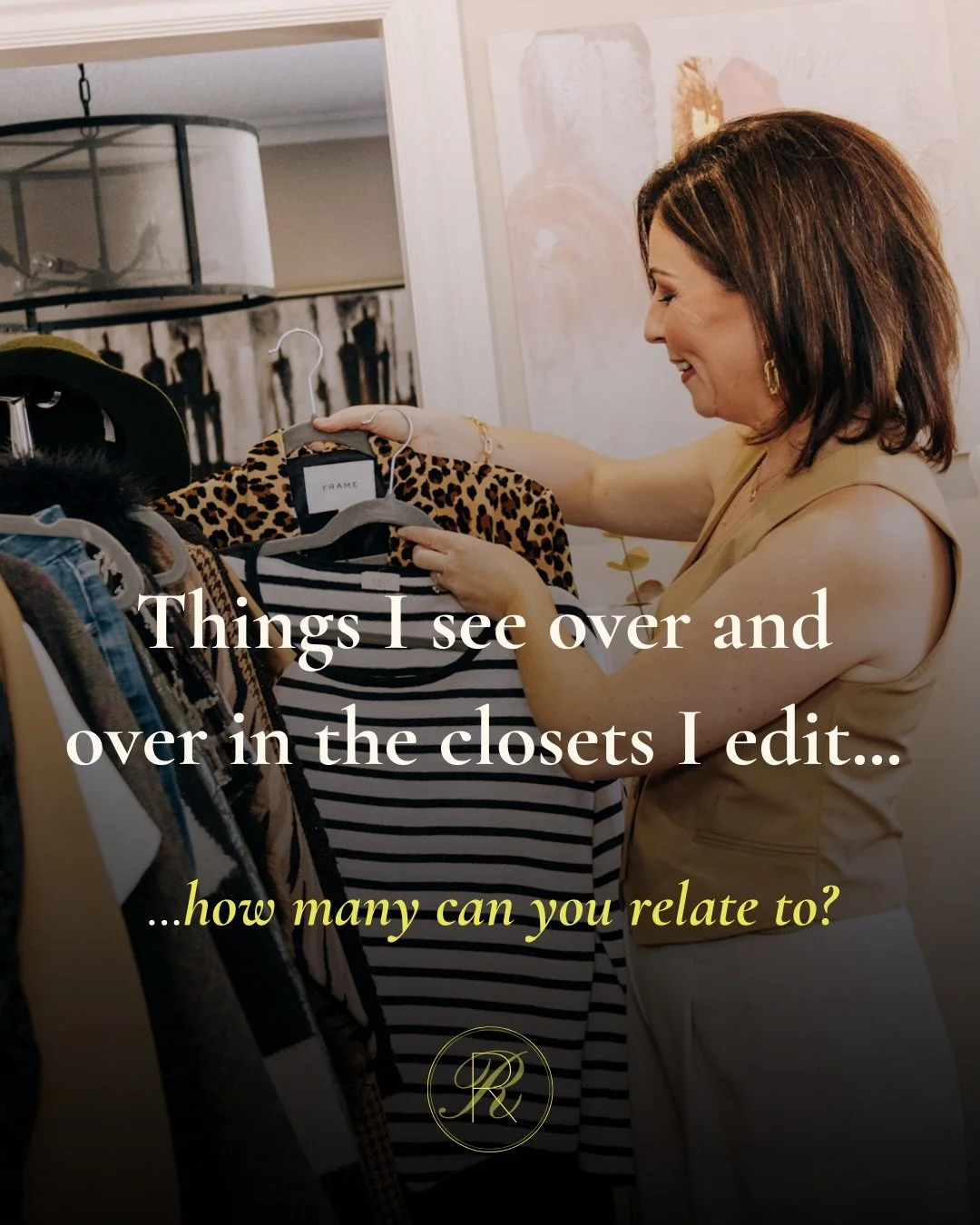 Not gonna lie, some of these issues live in my closet too. 

The emotional landscape of getting dressed messes with all of us because clothes carry so much psychological weight - who we used to be, who we thought we might become, what we spent, what 