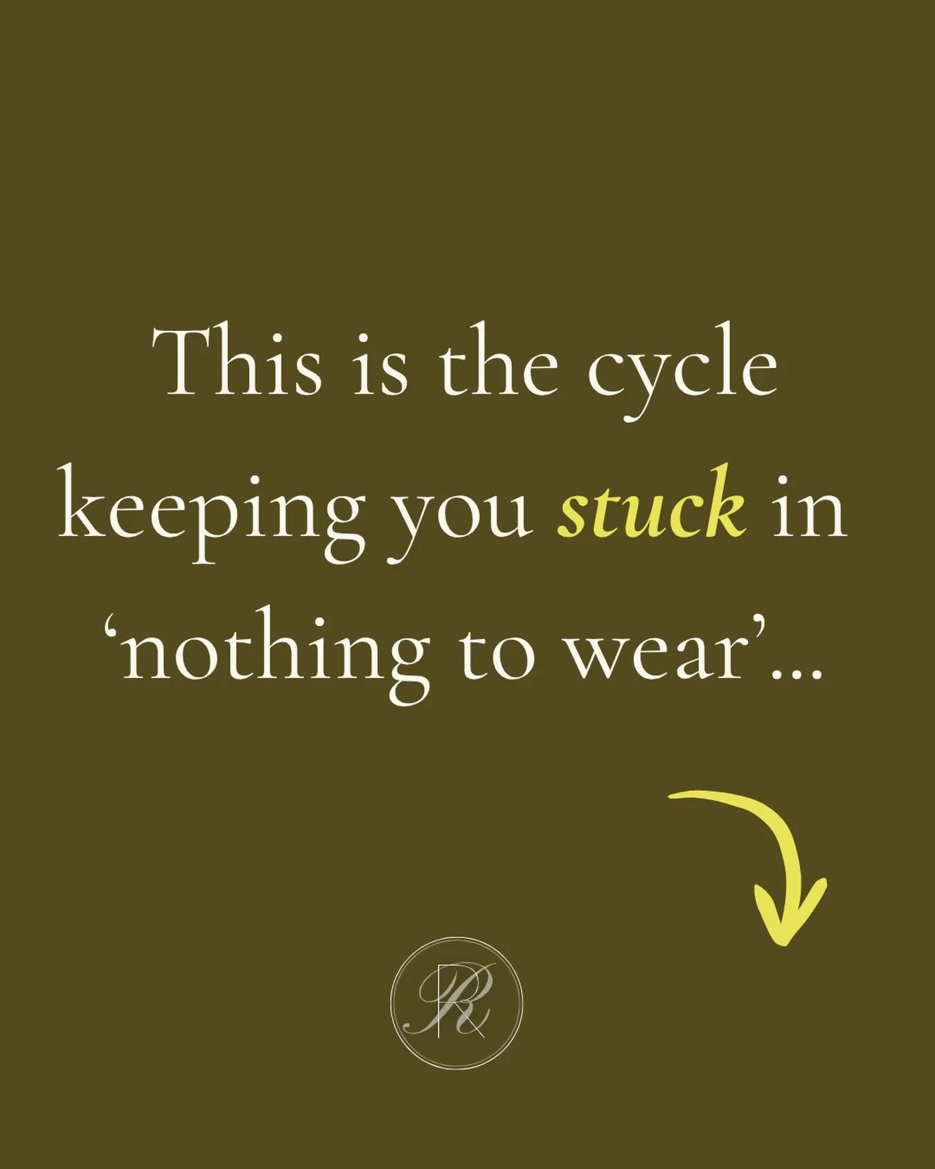 You can&rsquo;t hate yourself into better style. And yet, this is the strategy so many midlife women unknowingly use. 

Your body changes. Your role shifts. Your lifestyle evolves. And over time, what used to work, doesn&rsquo;t.

So you stand in fro