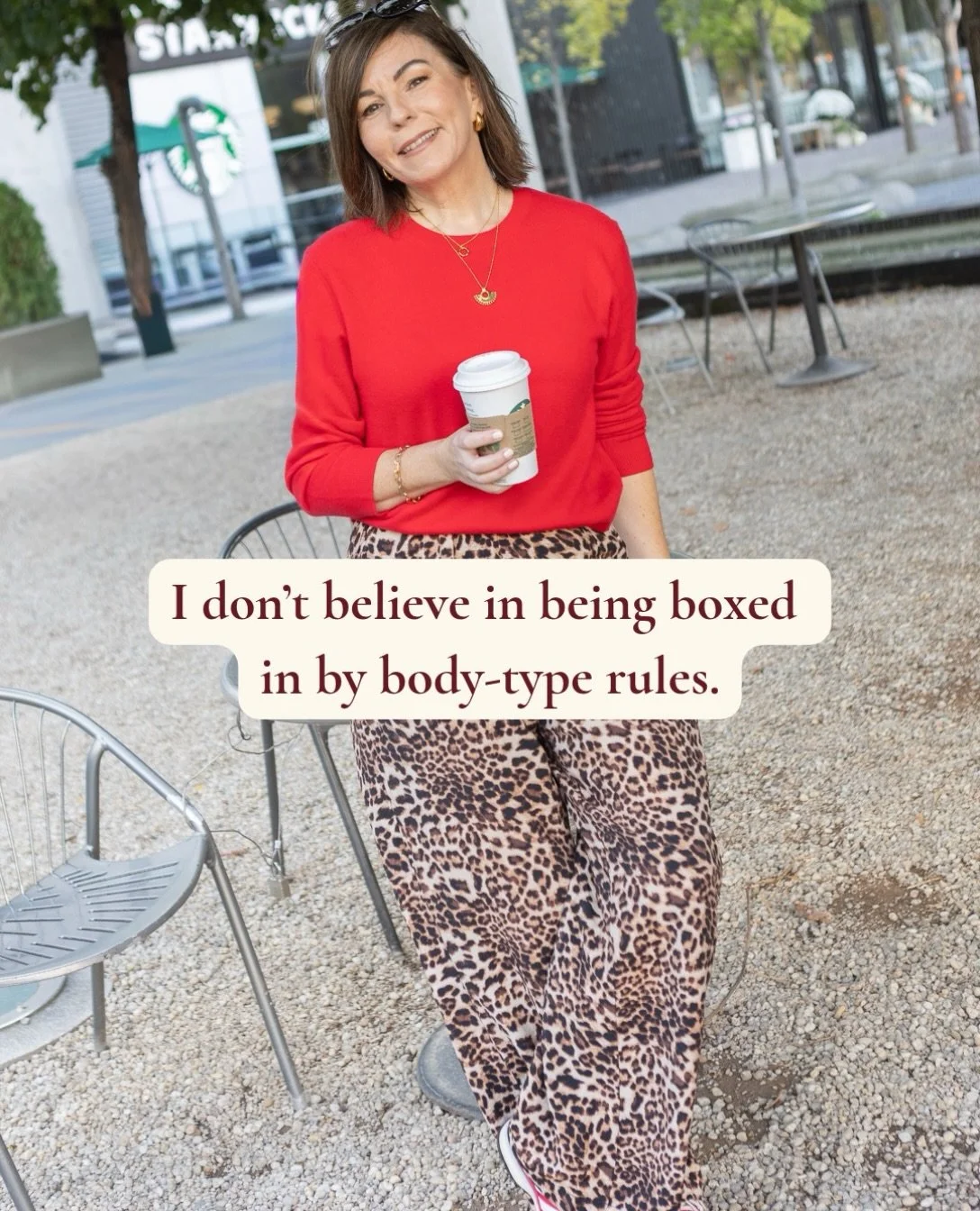 I want you to understand your body, I just don&rsquo;t want that understanding to limit you. 

So I&rsquo;m calling BS on the idea that dressing for your body type means spending the rest of your life trying to create the &lsquo;ideal&rsquo; shape.

