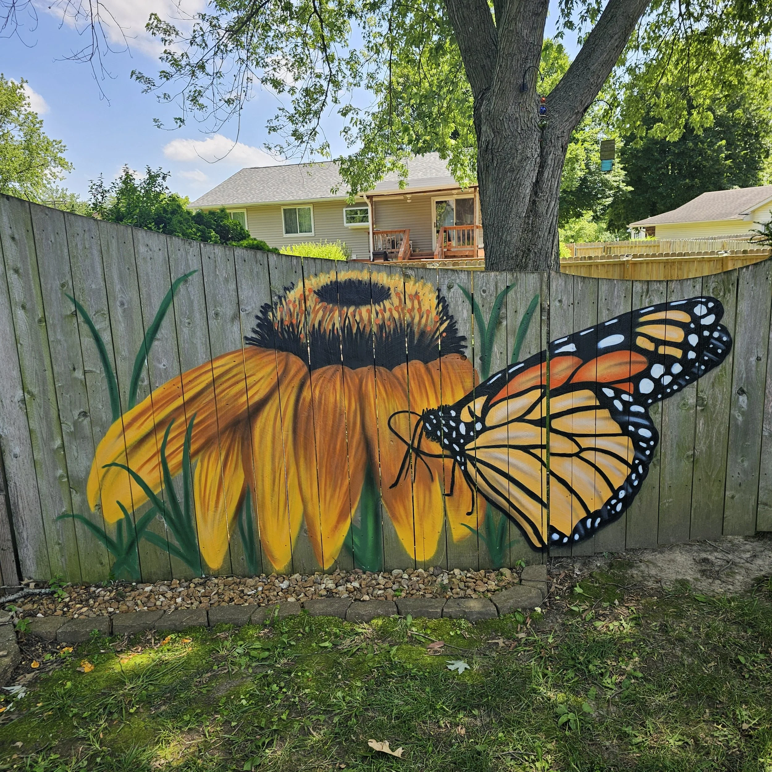 Monarch Sunflower